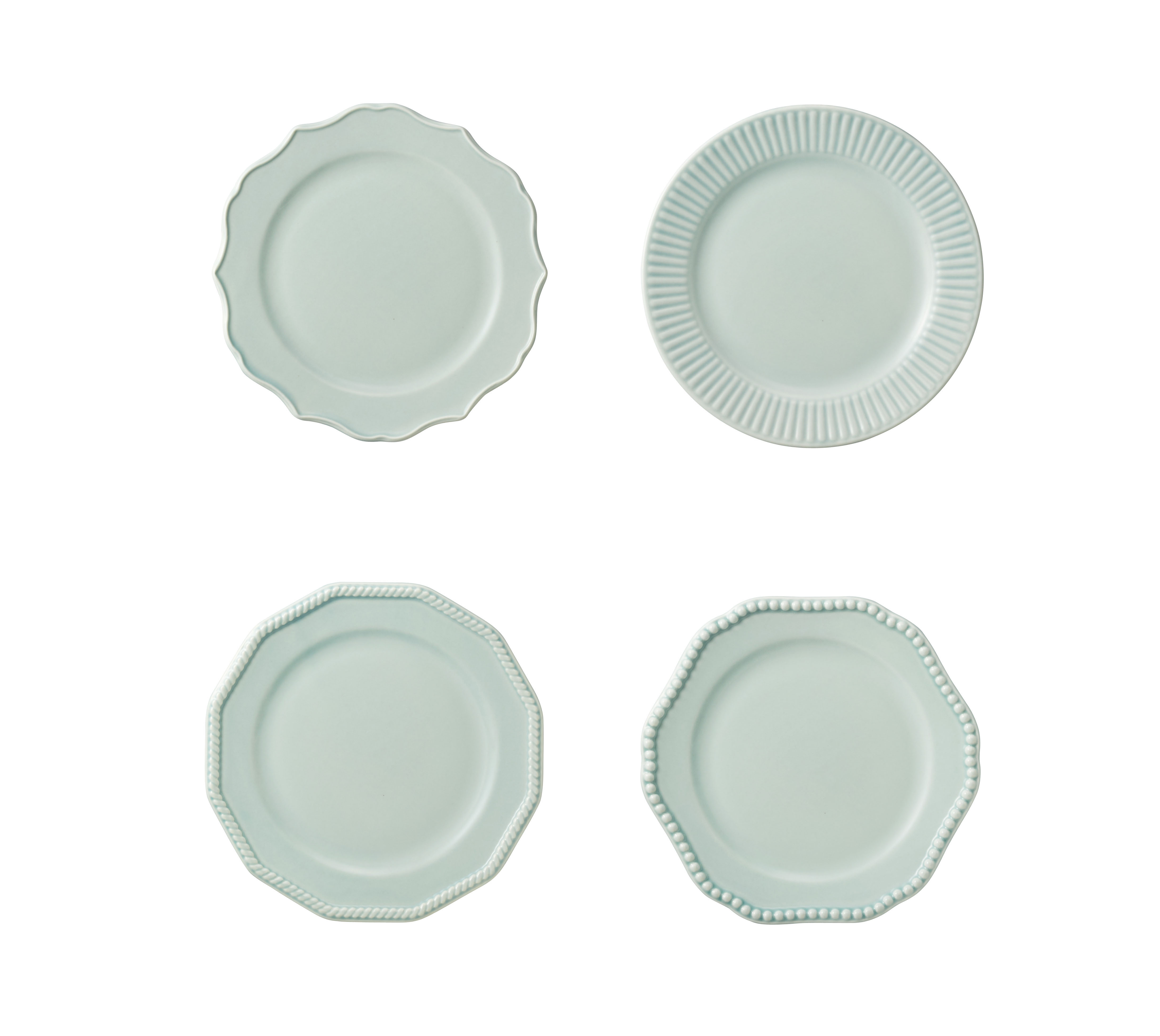 セラミックプレート4枚セット Φ17