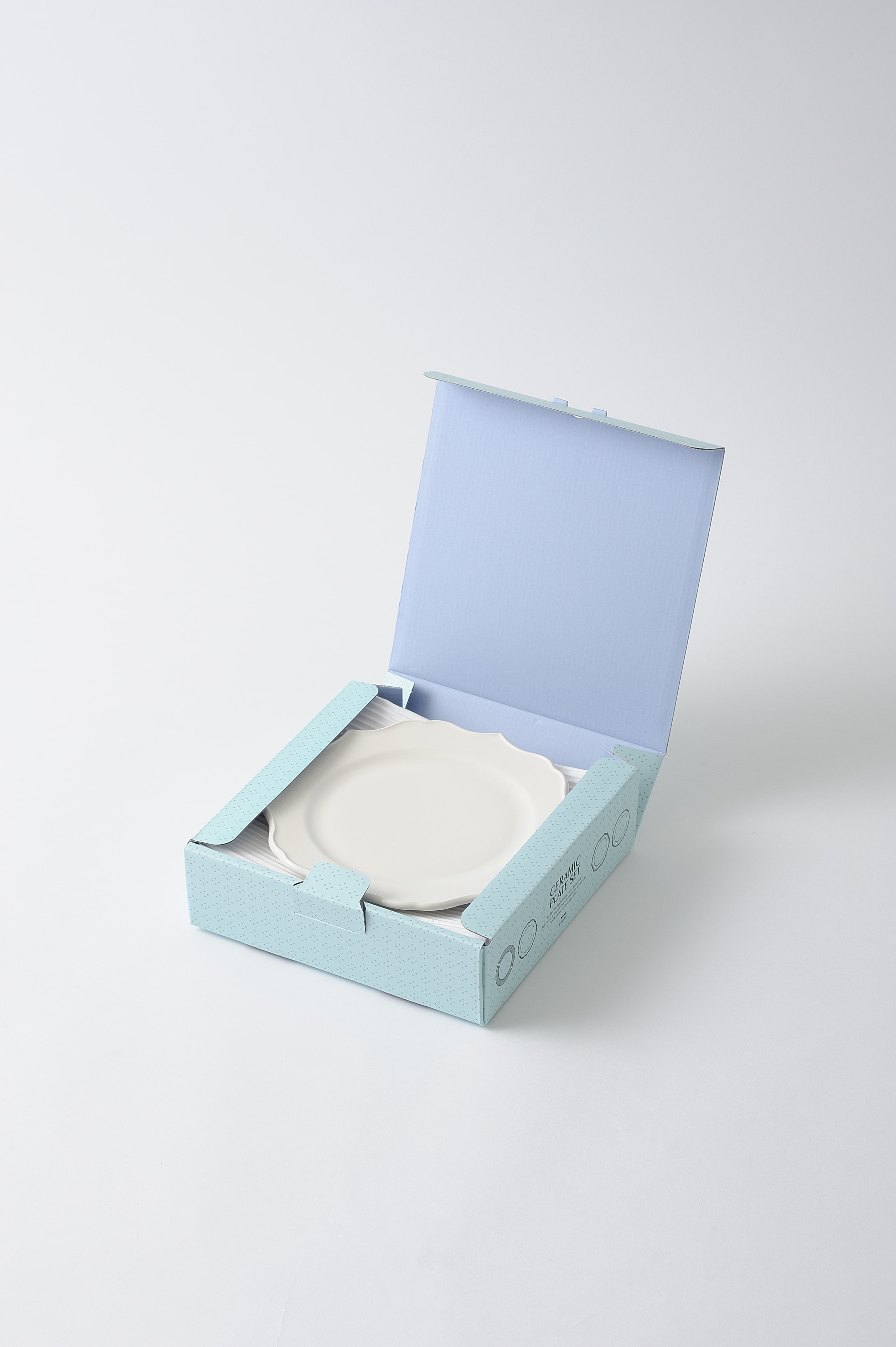 セラミックプレート4枚セット Φ17