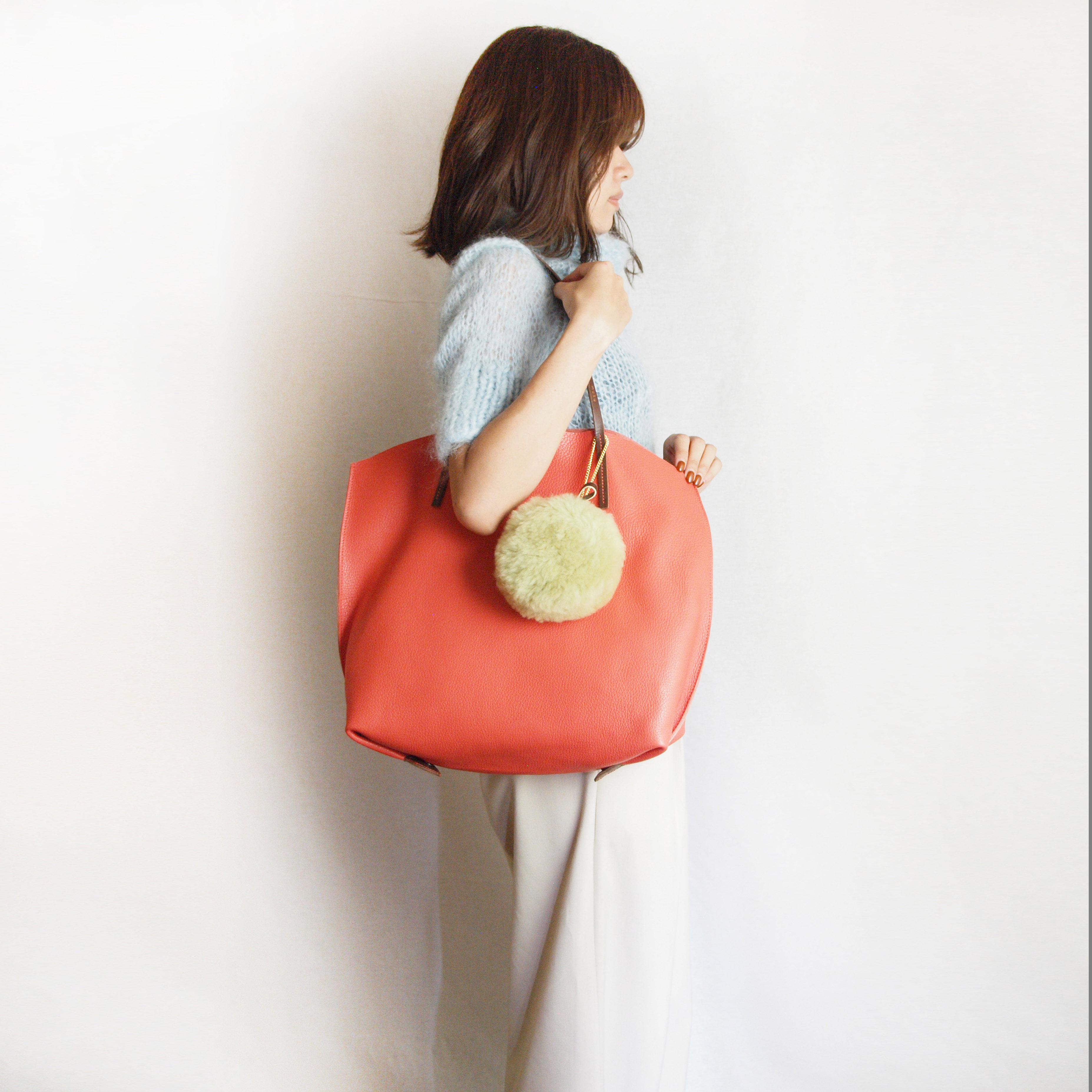 muku MACARON ムートンポーチ