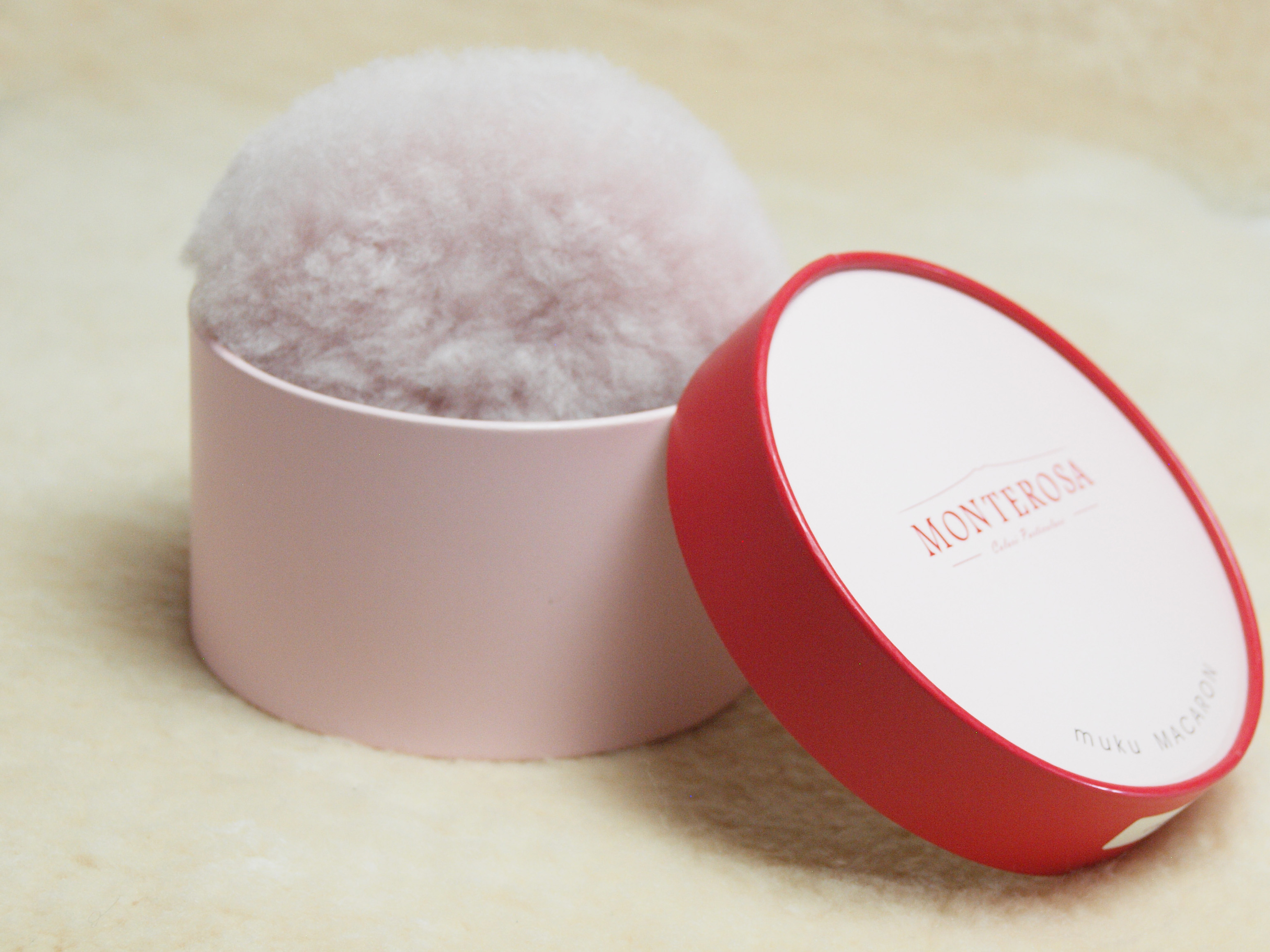 muku MACARON ムートンポーチ