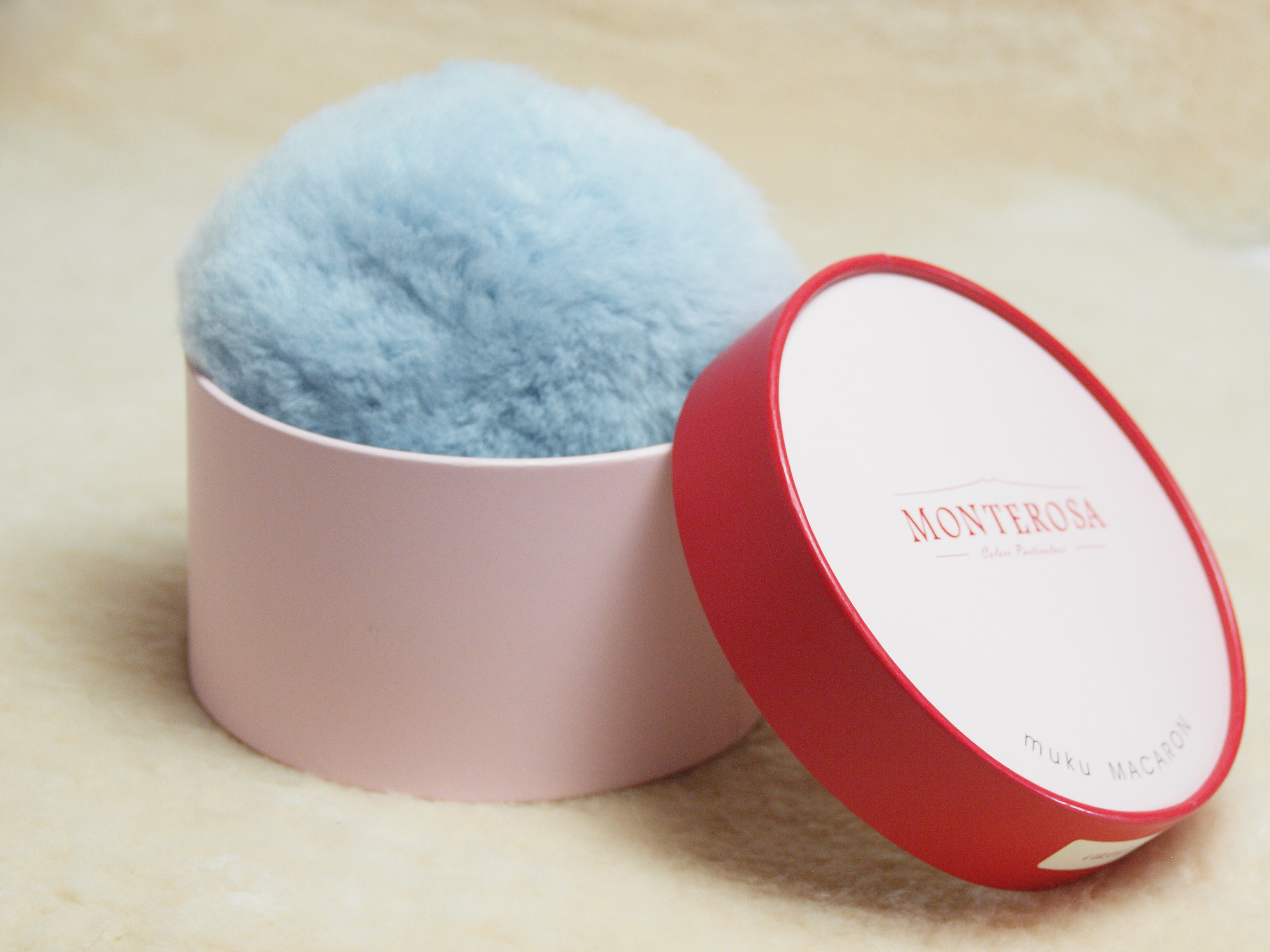 muku MACARON ムートンポーチ