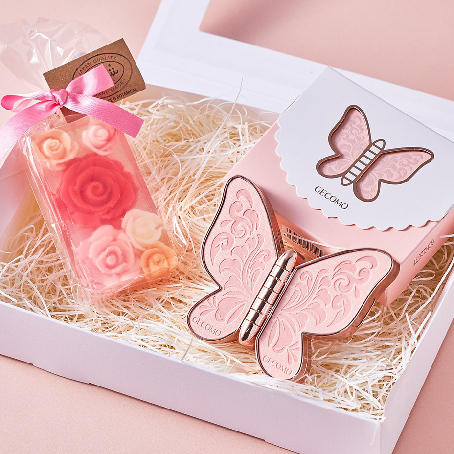 【タンプオリジナルギフト】アイシャドウ&フラワーソープセット