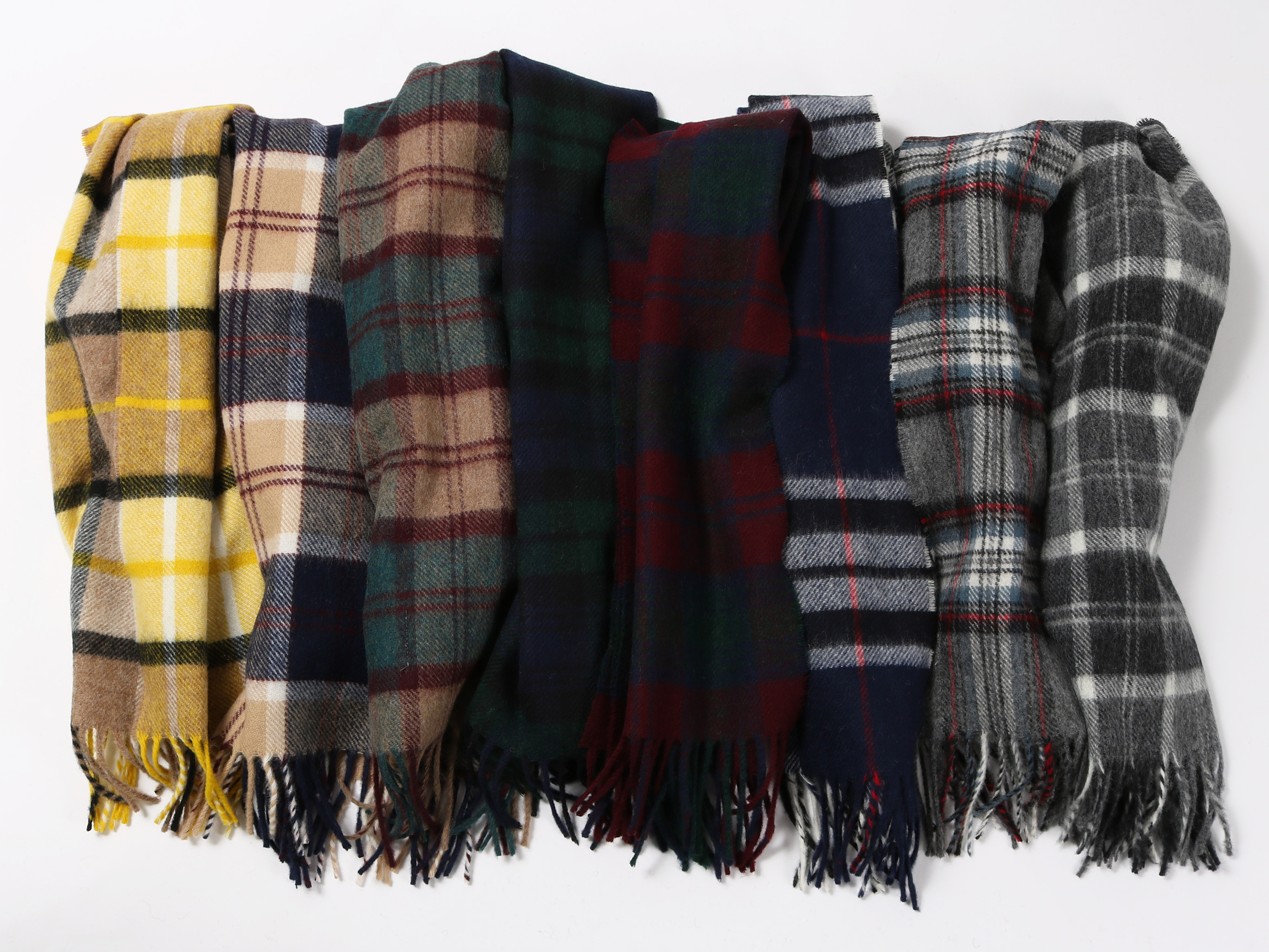 Barbour moon merino wool BRONTE BY MOON メリノウール チェック 