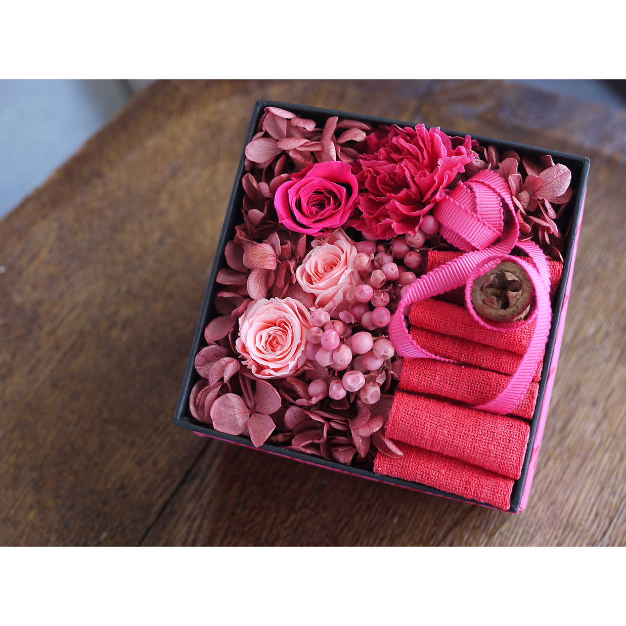 プリザーブドフラワー Le lin ルラン | レ ミルフォイユ ドゥ リベルテ