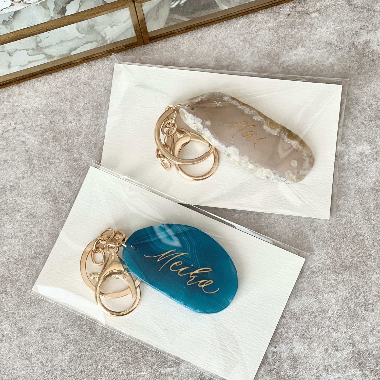 名入れキーホルダーペアセット | Affectueux（アフェクチュ）の