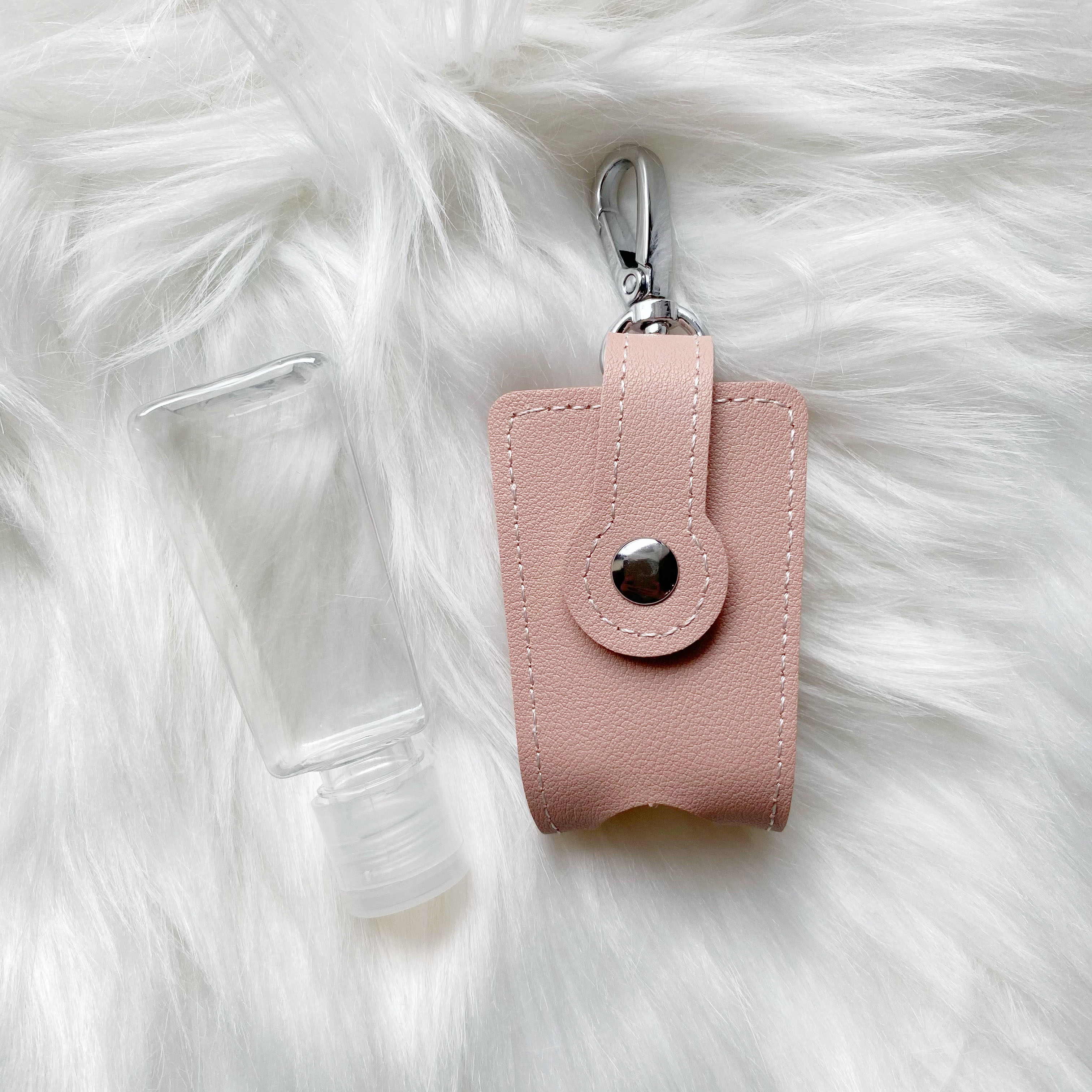 コンパクトミラー&アルコールジェルボトルケースセット