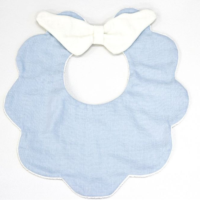 【ボックス付き】もこもこ天使スタイ&ガーゼ3枚セット