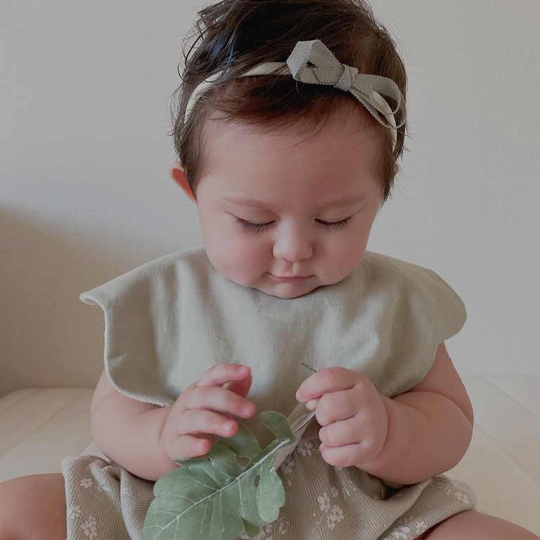 【ボックス付き】もこもこ天使スタイ&ガーゼ3枚セット