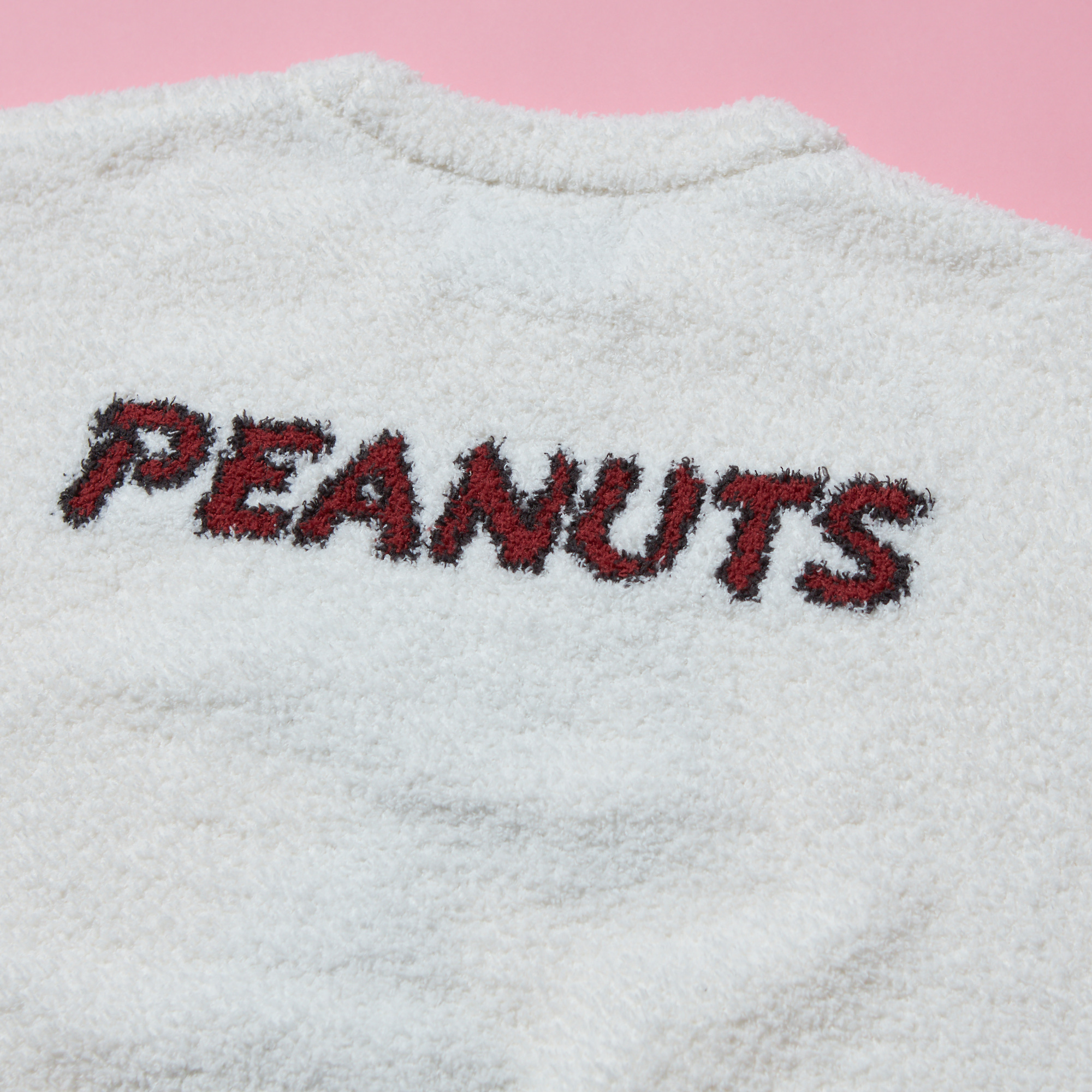 【WOMEN】【SNOOPY】パウダーモチーフJQD　プルオーバー＆ロングパンツセット