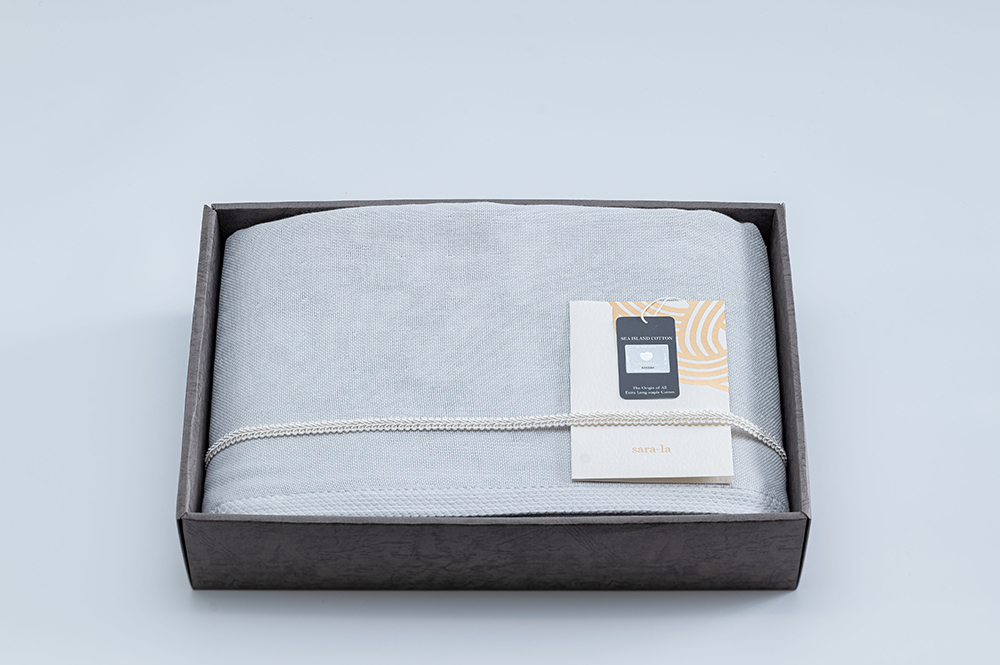 「礼-rei-シリーズ」タオルケット1枚 奇跡の綿花・アメリカンシーアイランドコットン 綿100%