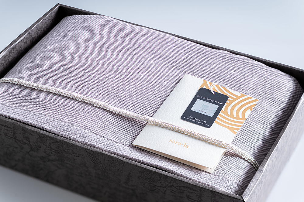 「礼-rei-シリーズ」タオルケット1枚 奇跡の綿花・アメリカンシーアイランドコットン 綿100%