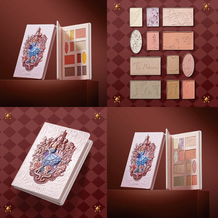 くるみ割り人形シリーズ キャンディクルーズ 12色アイシャドウ＆チークパレット