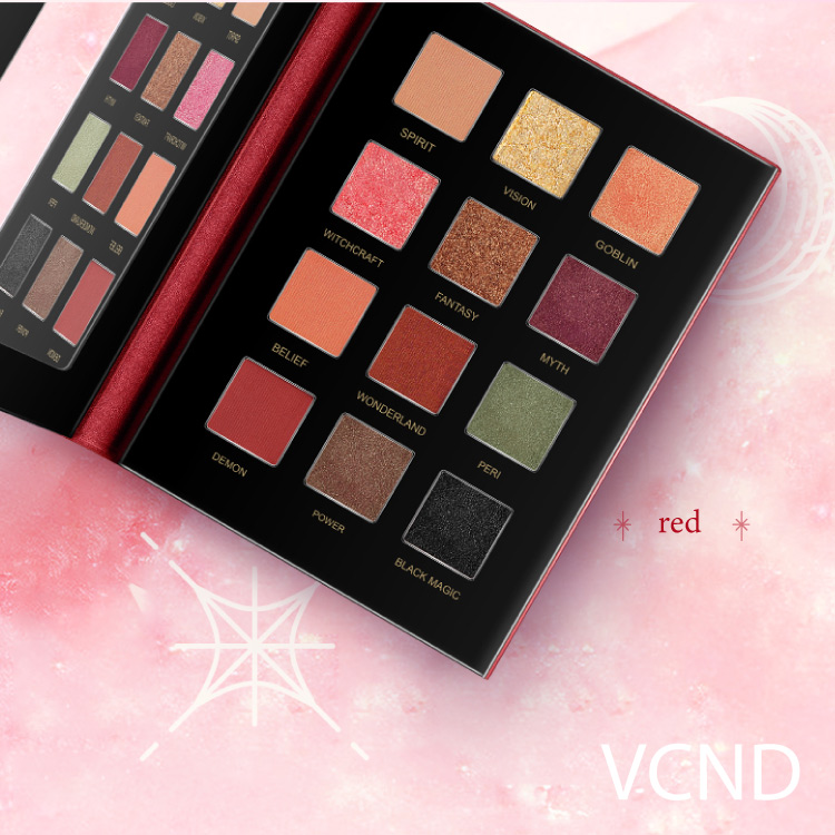 星空アイシャドウパレット&ピンクミストリップ