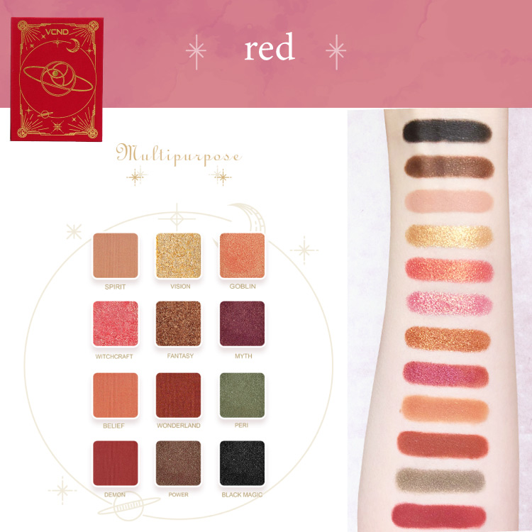 アイシャドウパレット&リップ&ネイル