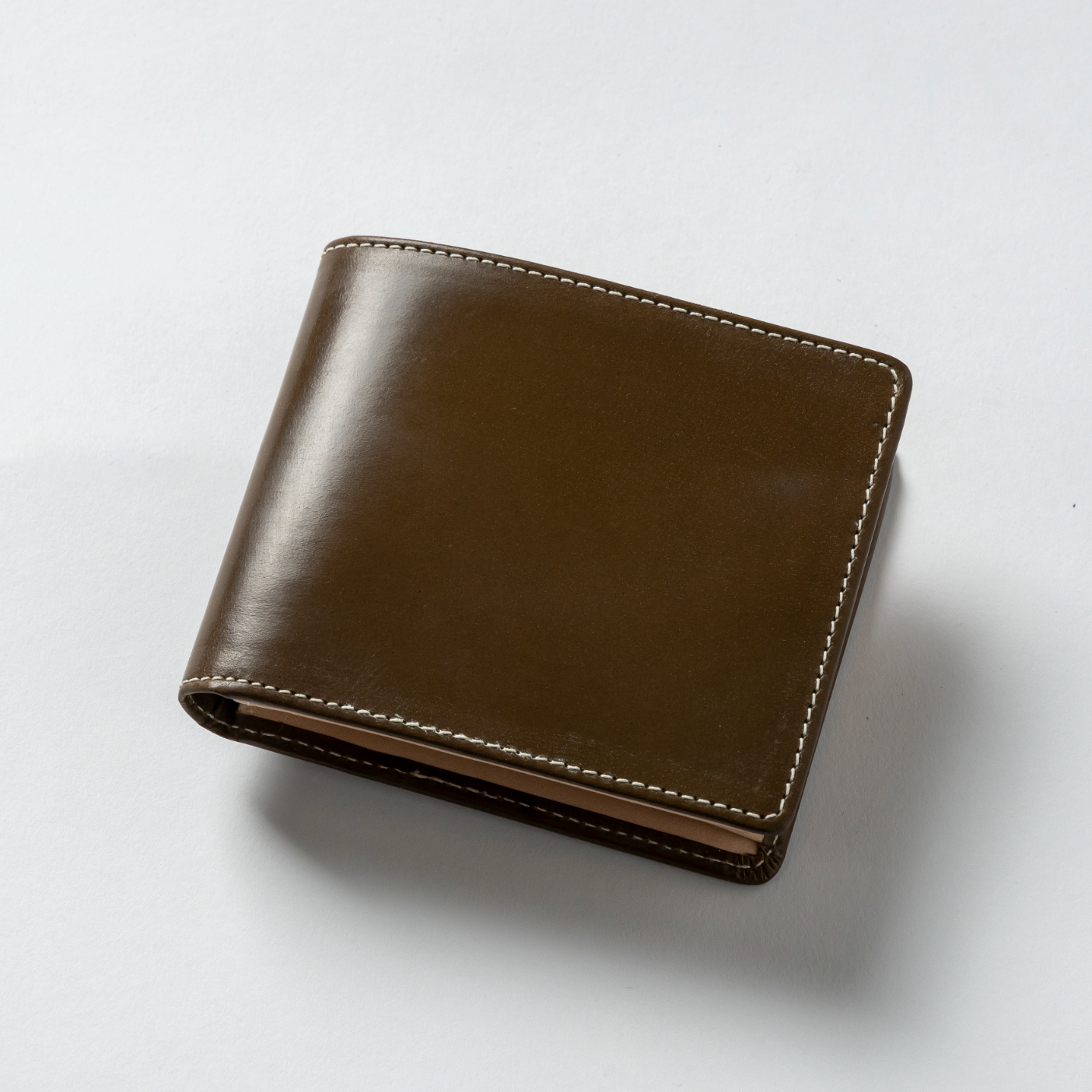 ブライドルレザー二つ折り財布