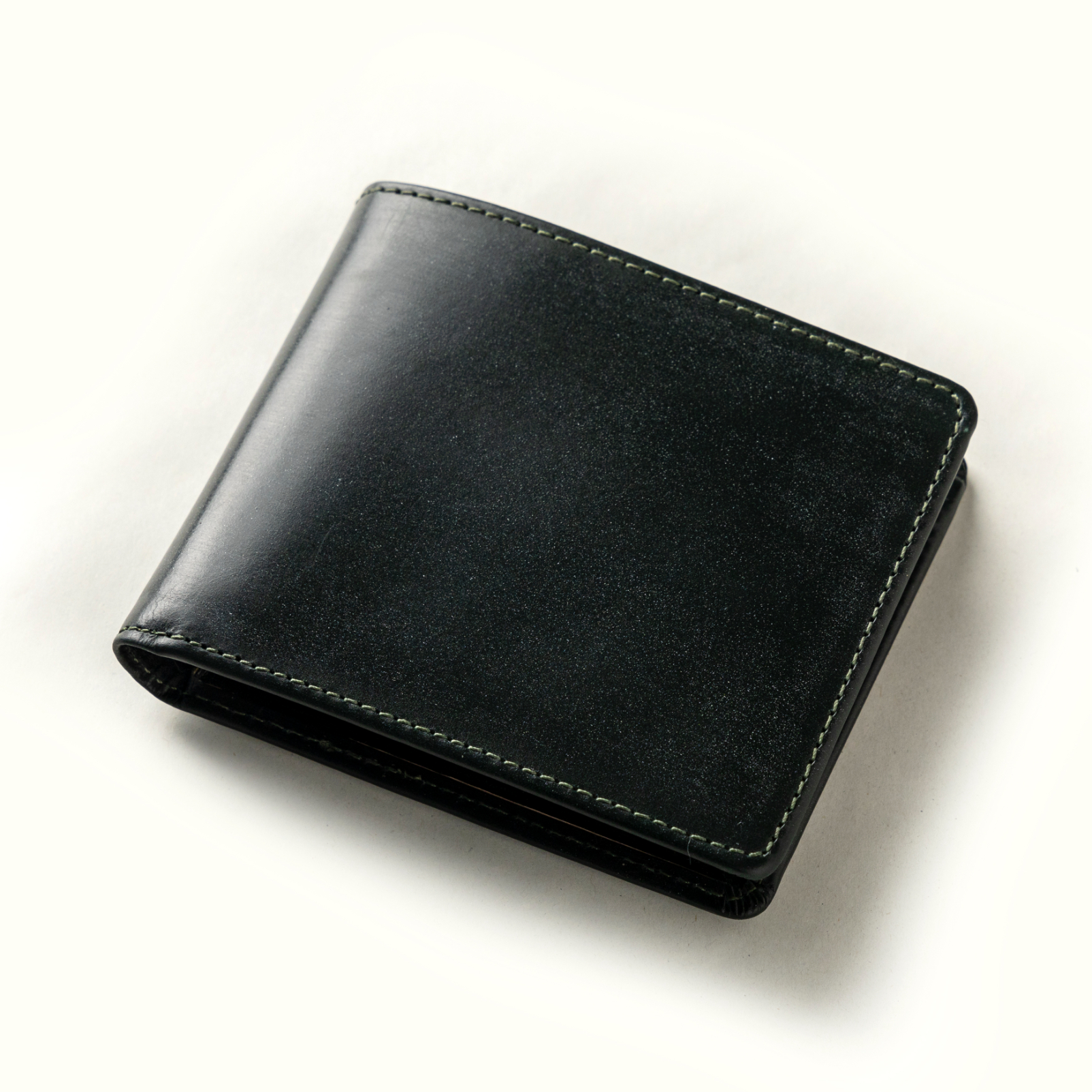 ブライドルレザー二つ折り財布