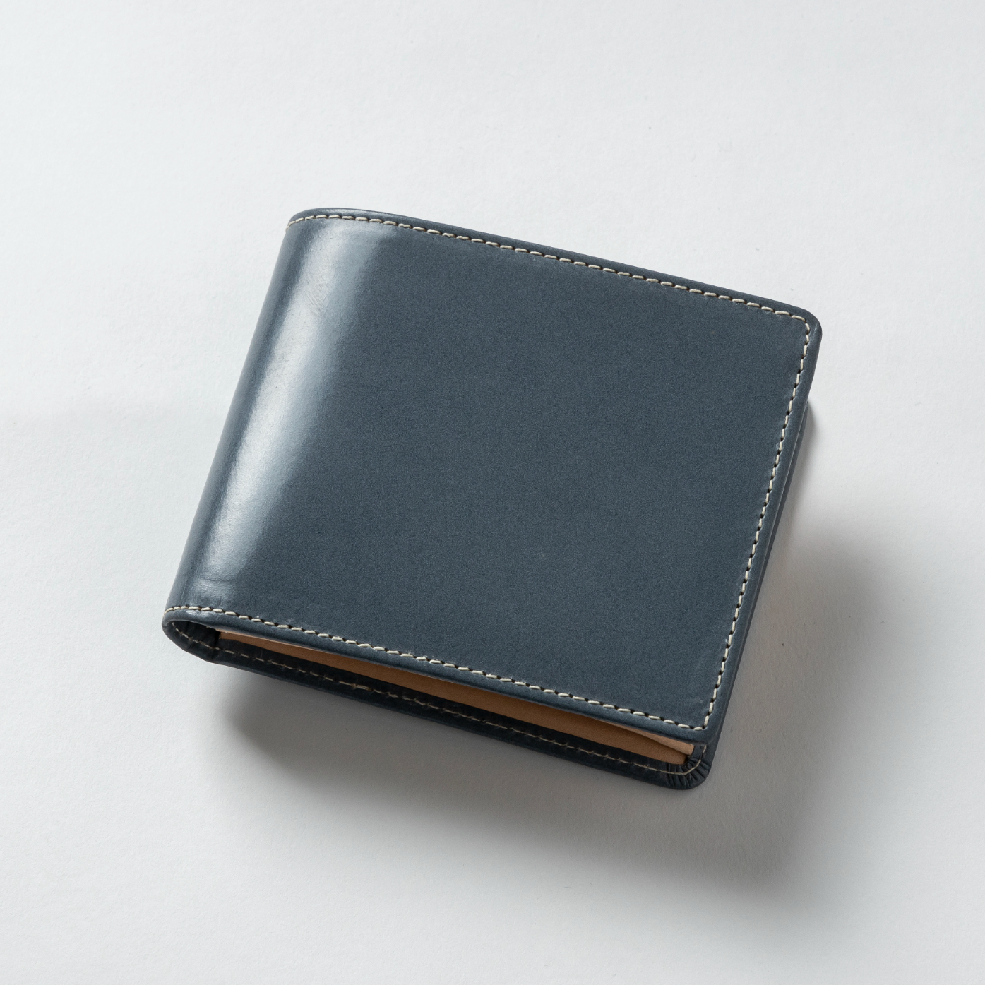 ブライドルレザー二つ折り財布