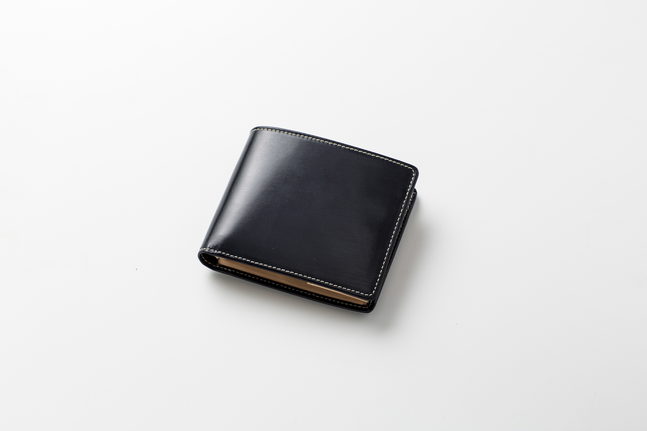 ブライドルレザー二つ折り財布