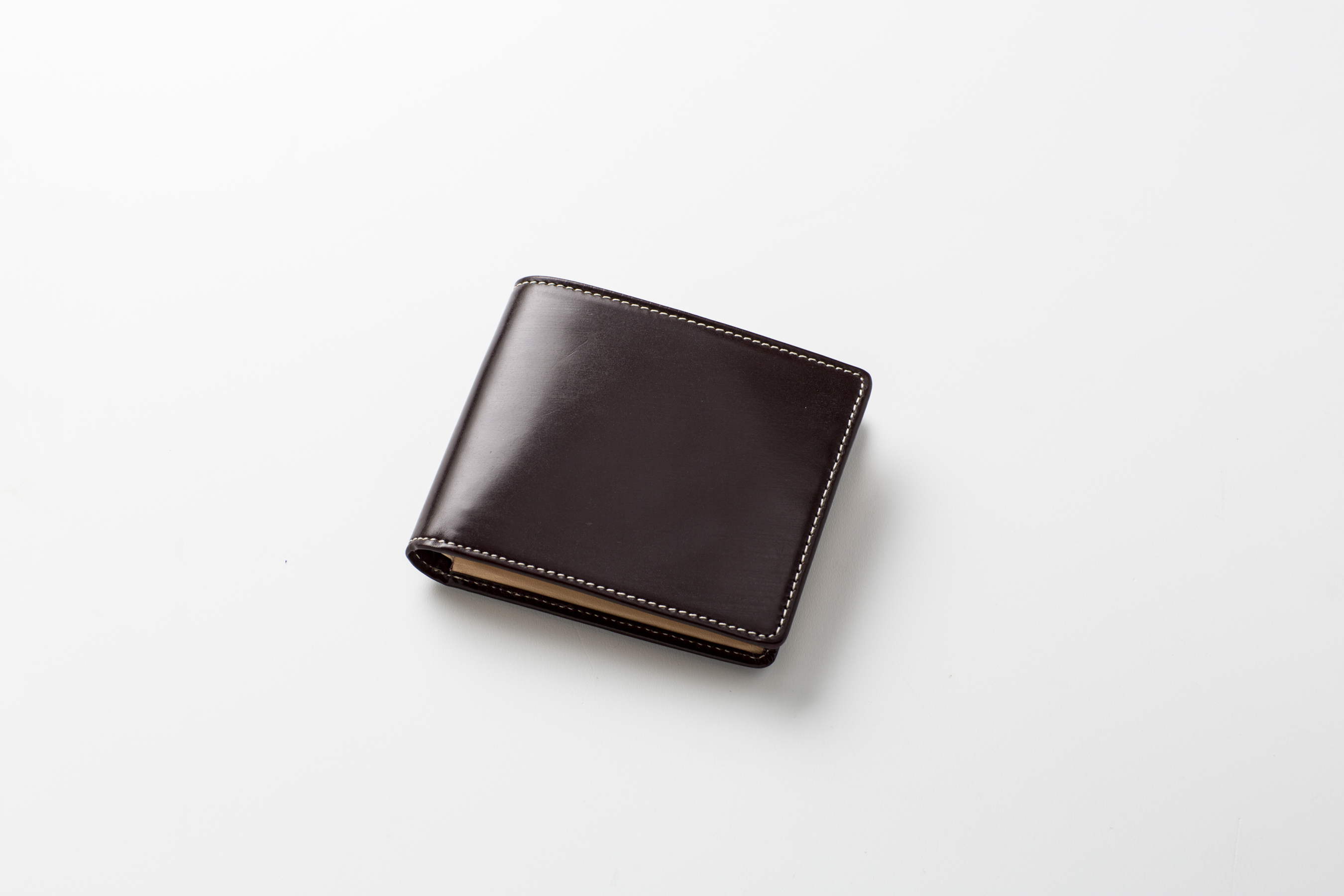 ブライドルレザー二つ折り財布