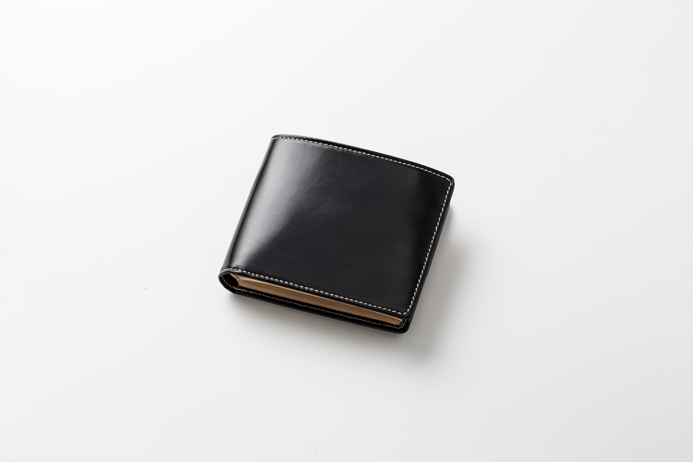 ブライドルレザー二つ折り財布