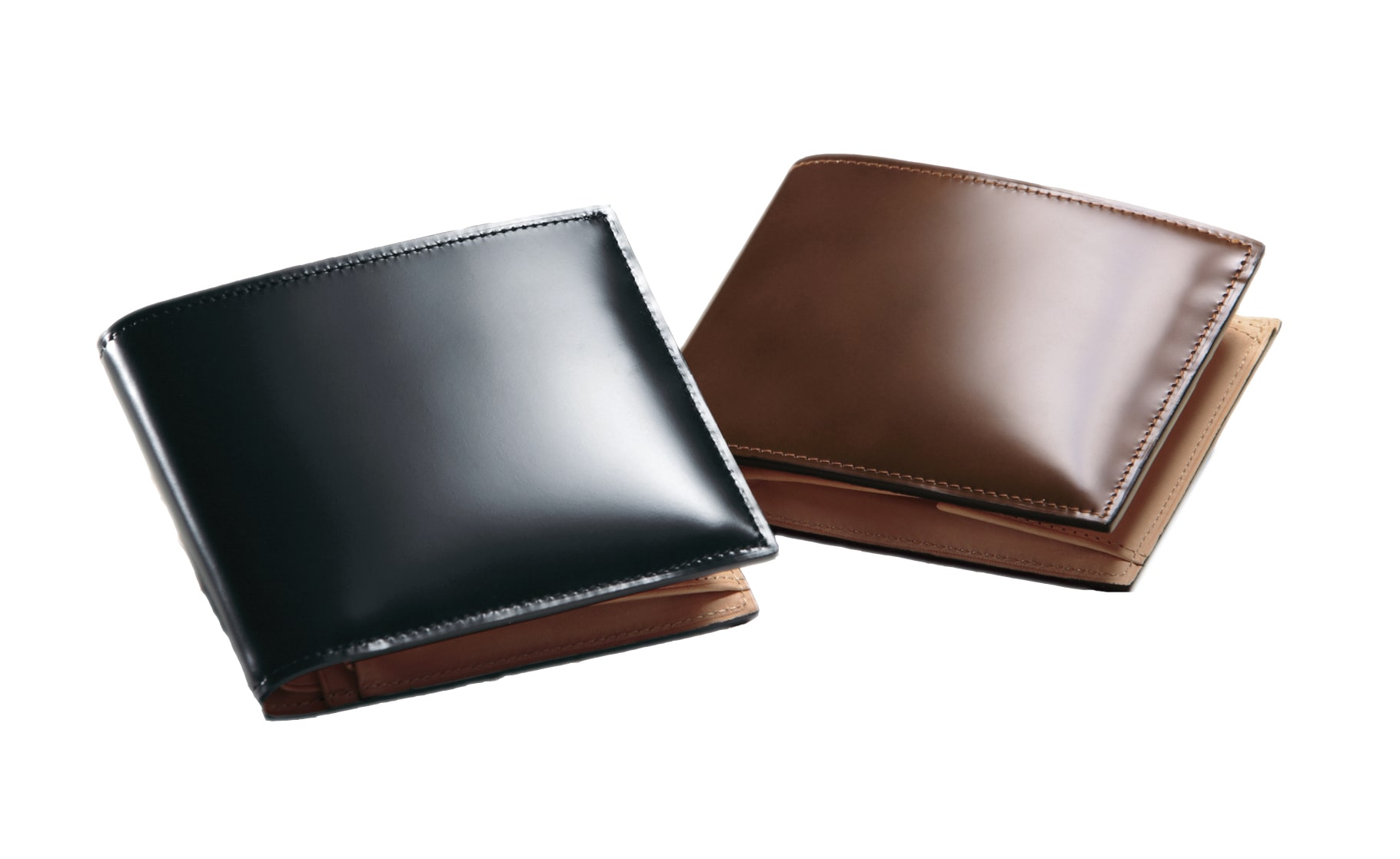 コードバン二つ折り財布