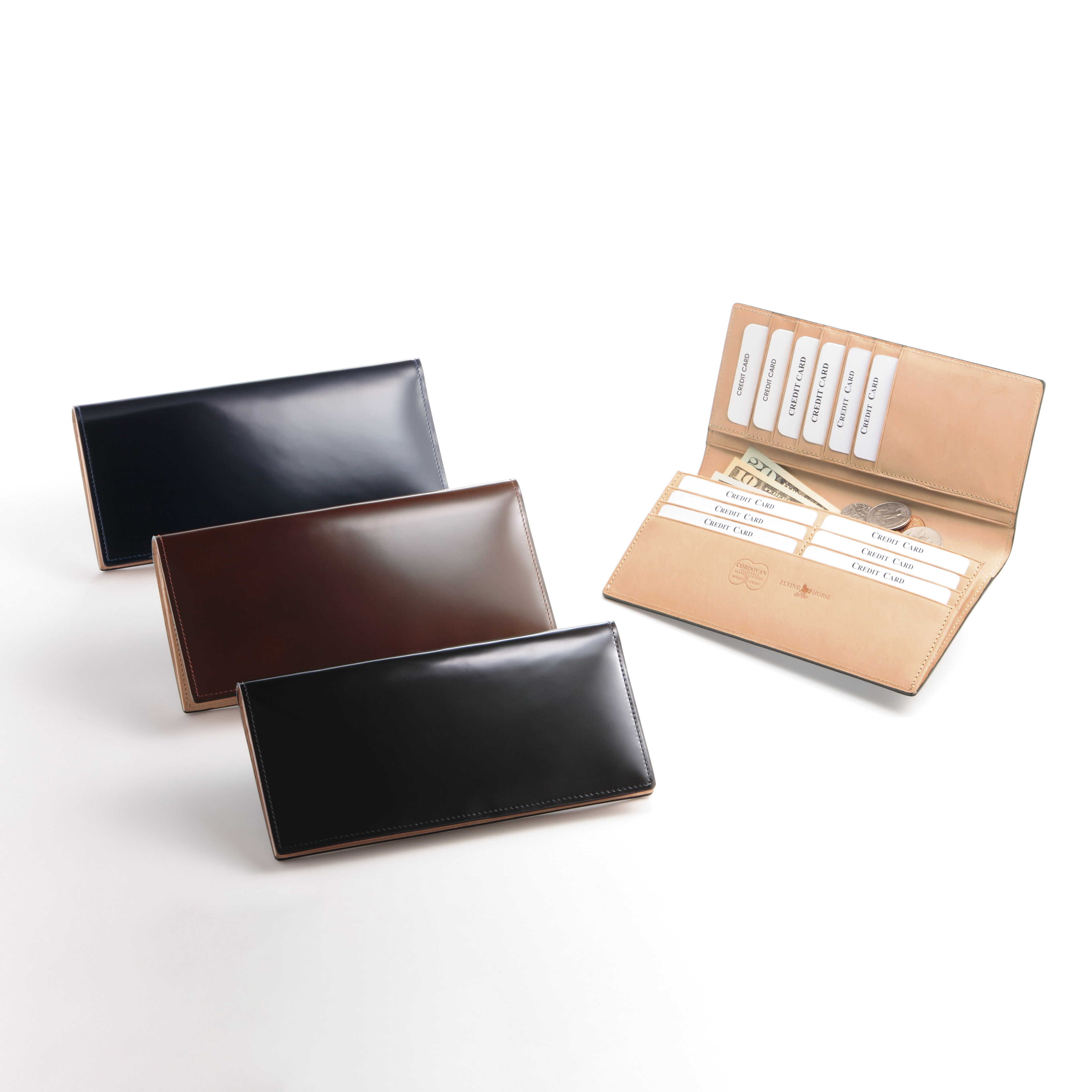 コードバン長札財布