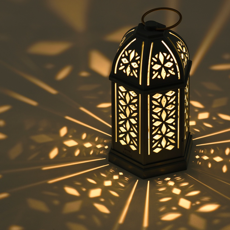 LEDシルエットランタン