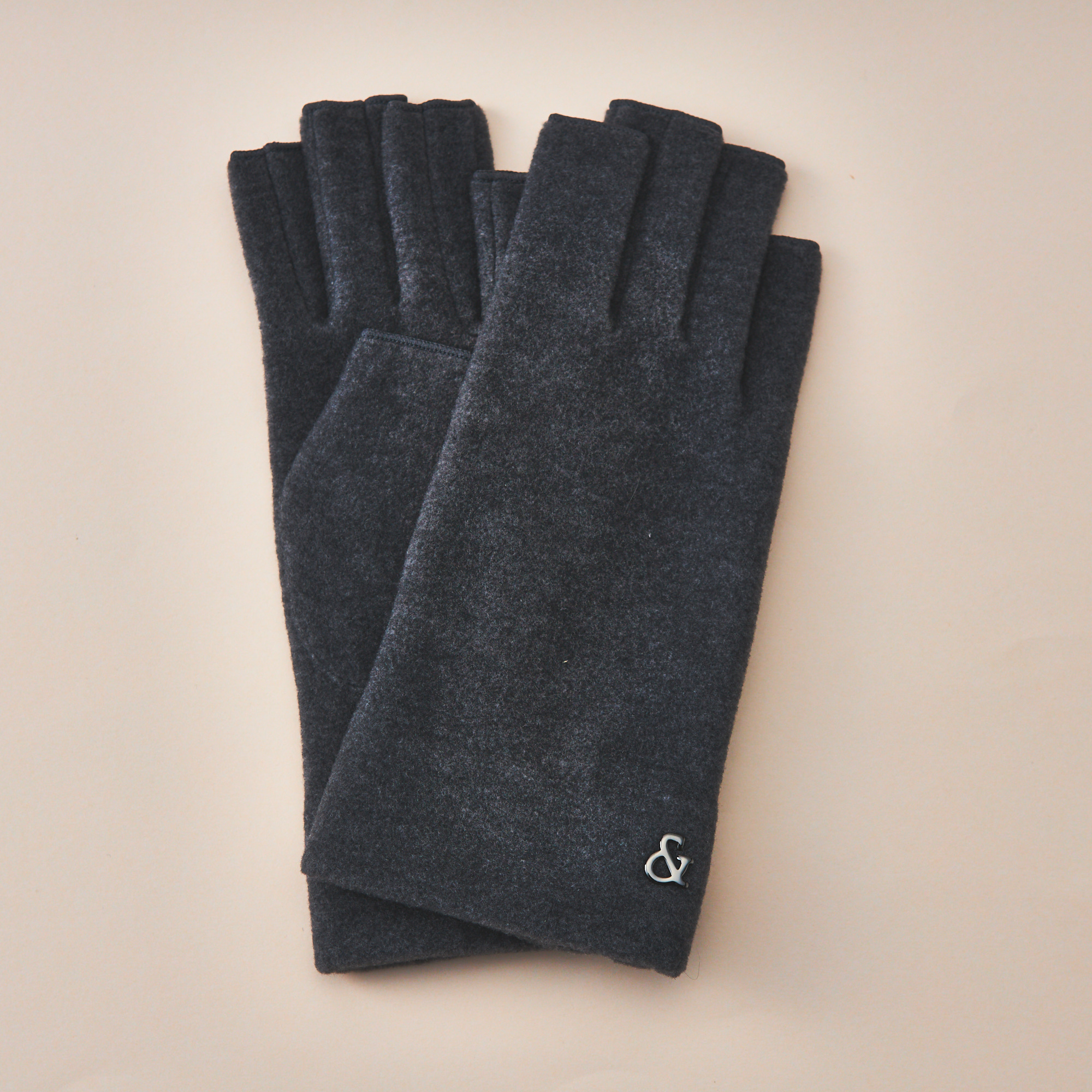 指先フリー手袋 無地