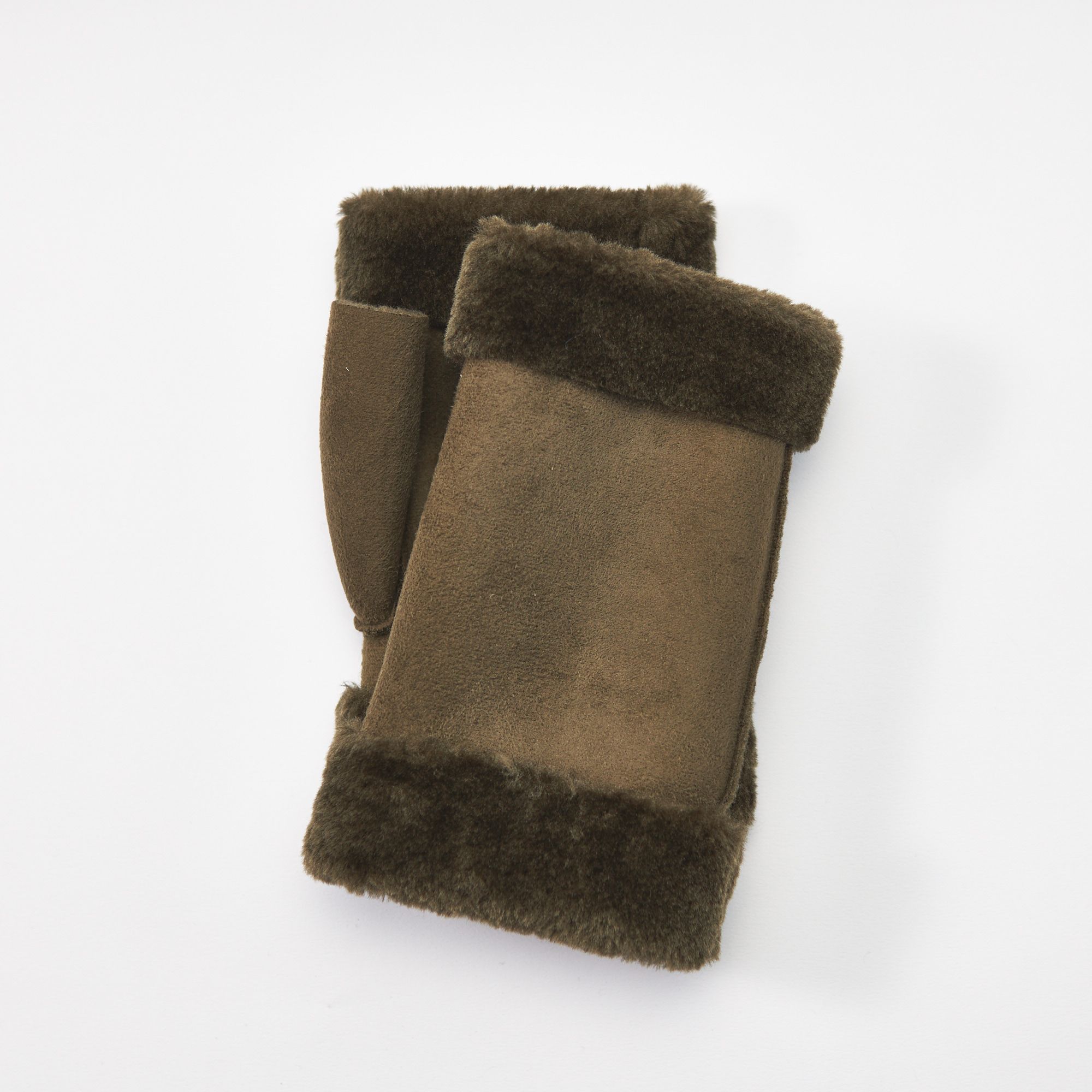 ミテーヌ手袋 ムートン調