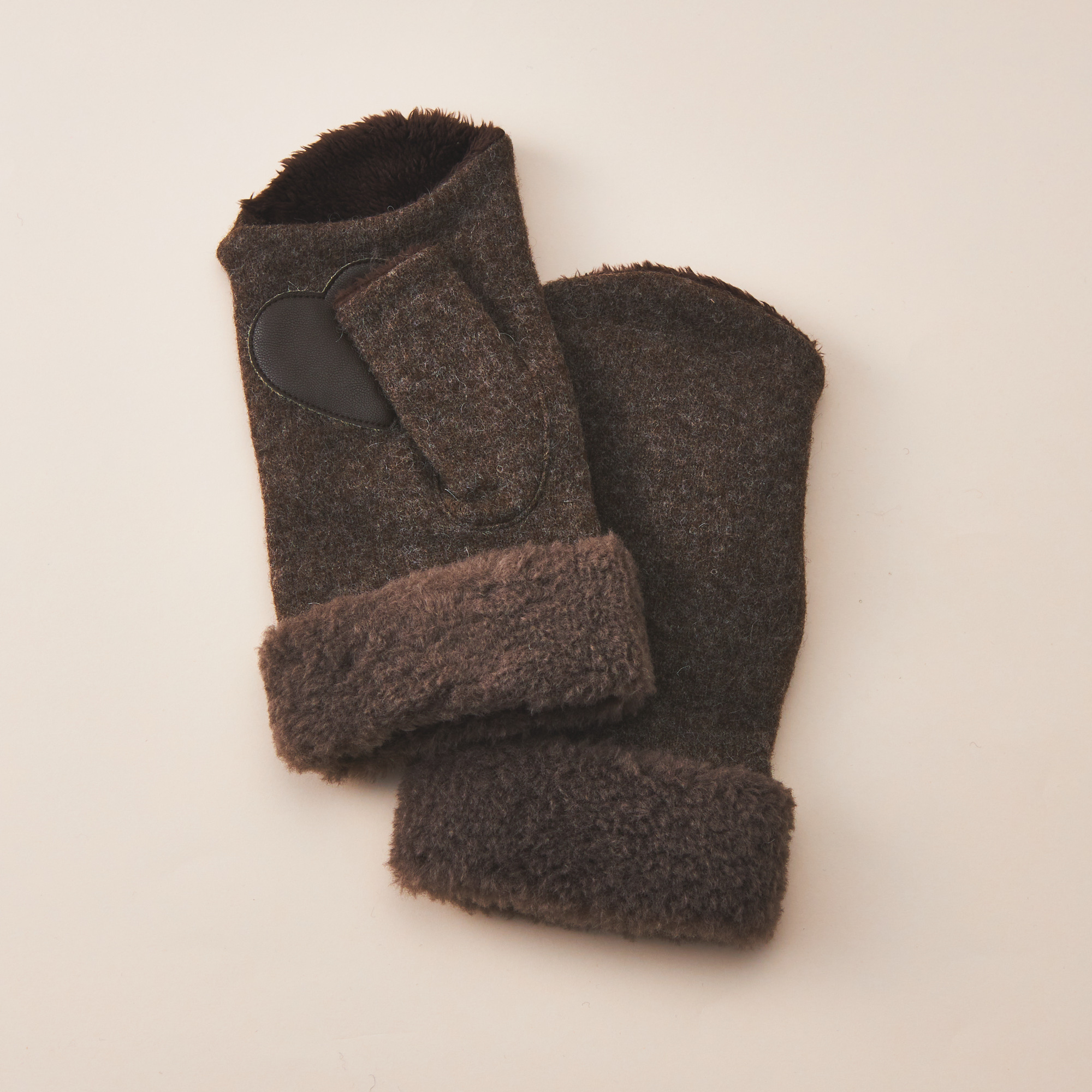 ノンミュールジングウール手袋