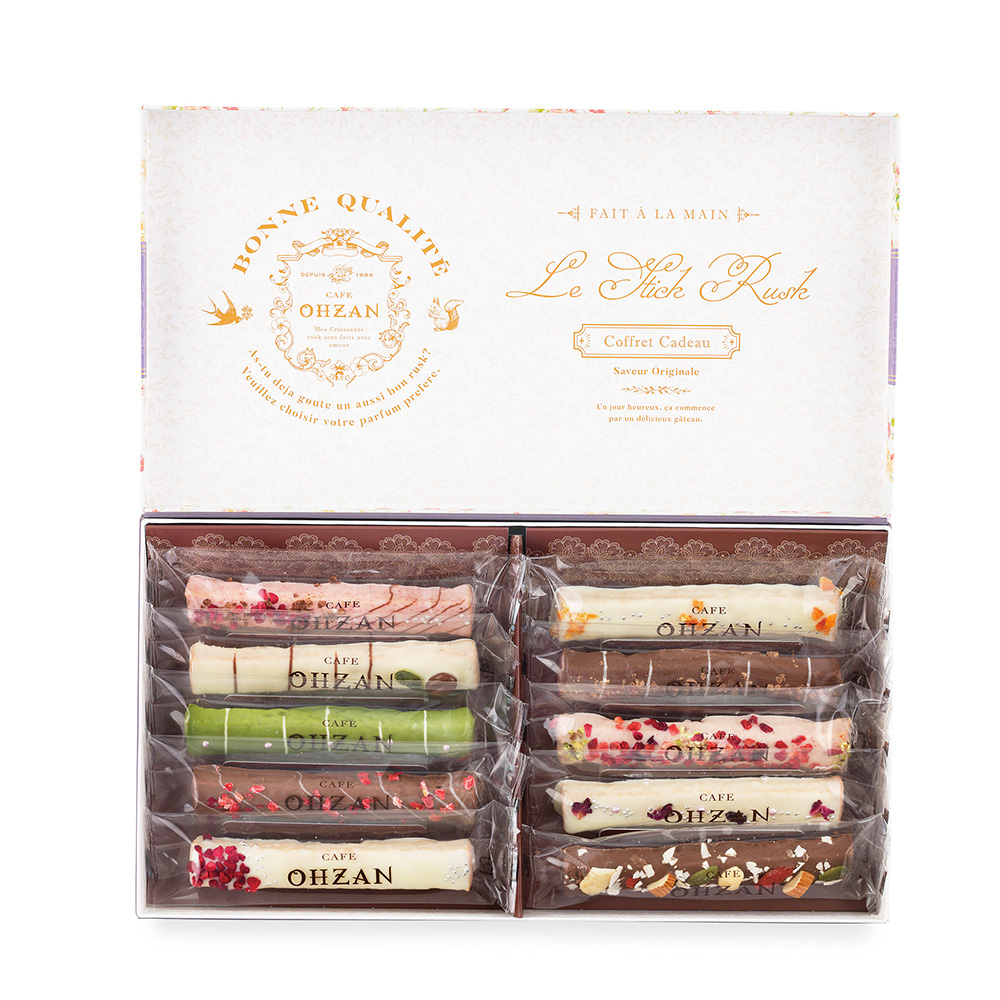 スティックラスク10本入 ショコラ