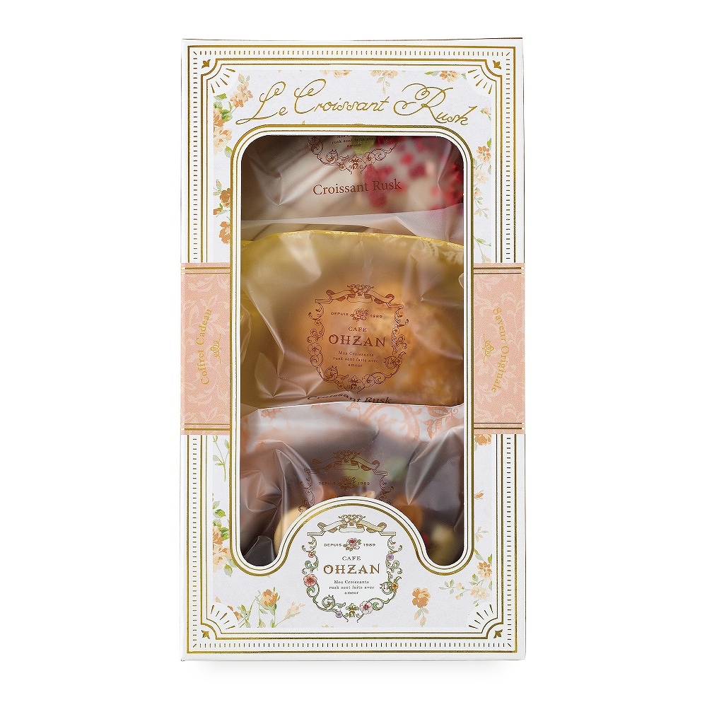 クロワッサンラスク3個入 ラフィネ | CAFE OHZAN（カフェ・オウザン