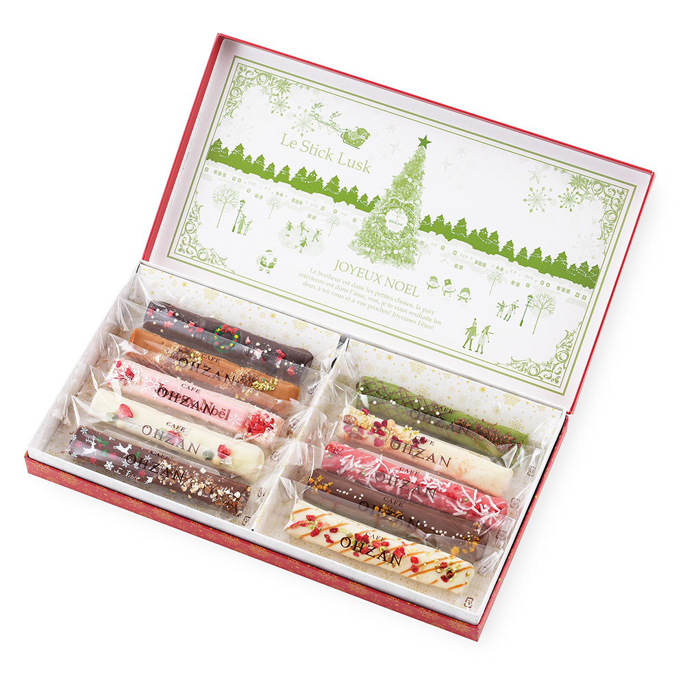 【クリスマス・数量限定】スティックラスク10本入 ネージュ