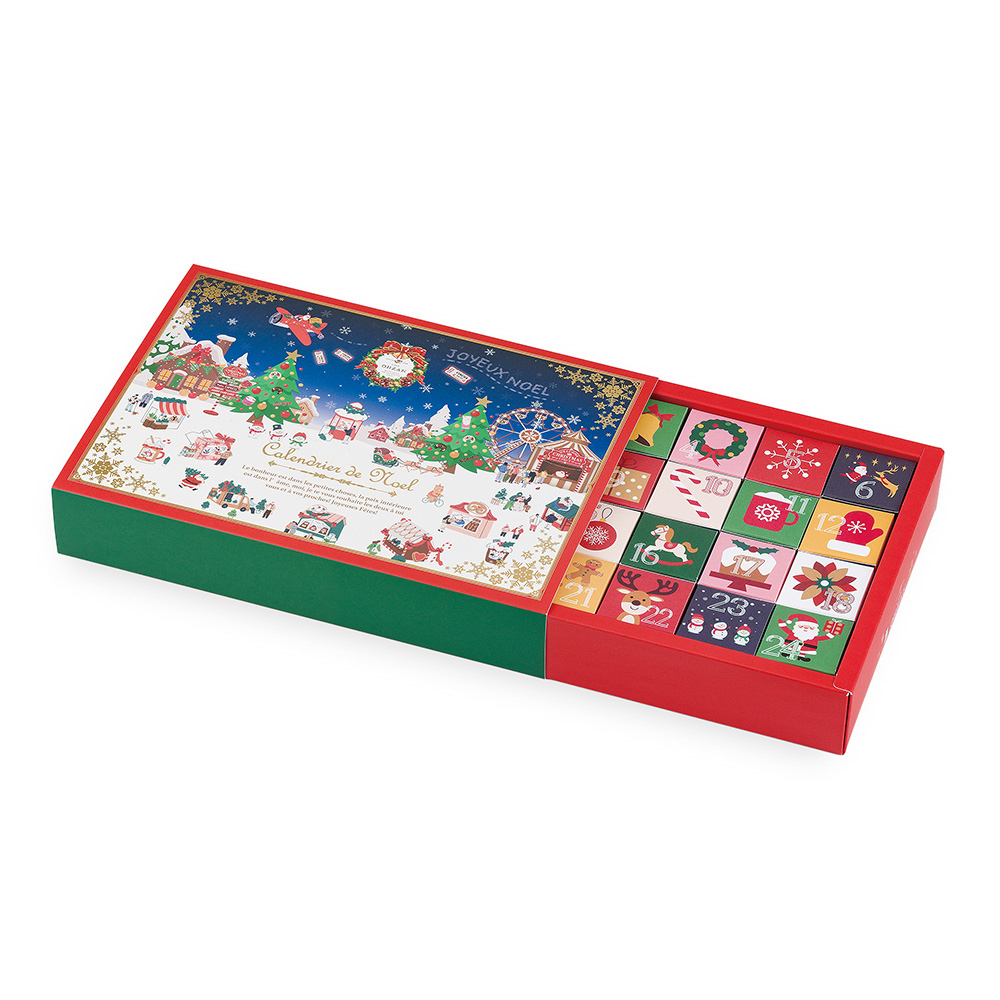 【クリスマス・数量限定】クリスマス キューブラスク24個入