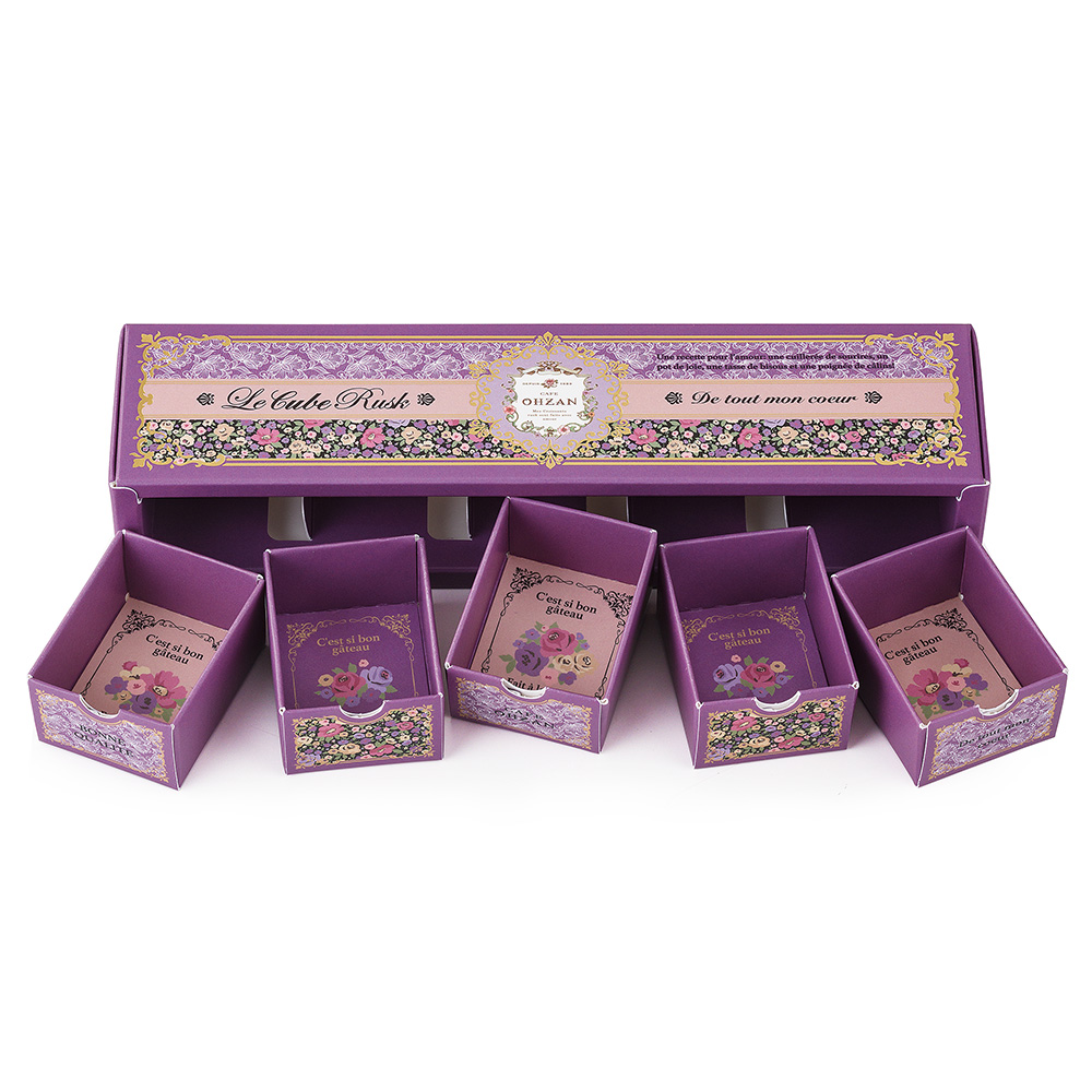 【数量限定】キューブラスク5個入 ベル