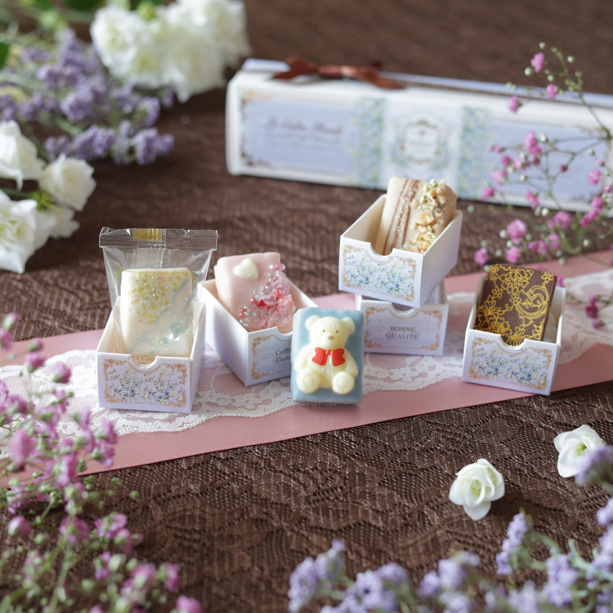 【ホワイトデー・数量限定】キューブラスク5個入 シェリー