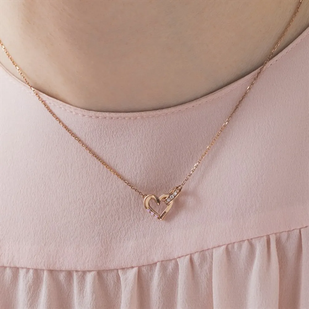 【名入れ】デザイン選べるネックレス＆Canal 4℃オリジナルポーチセット