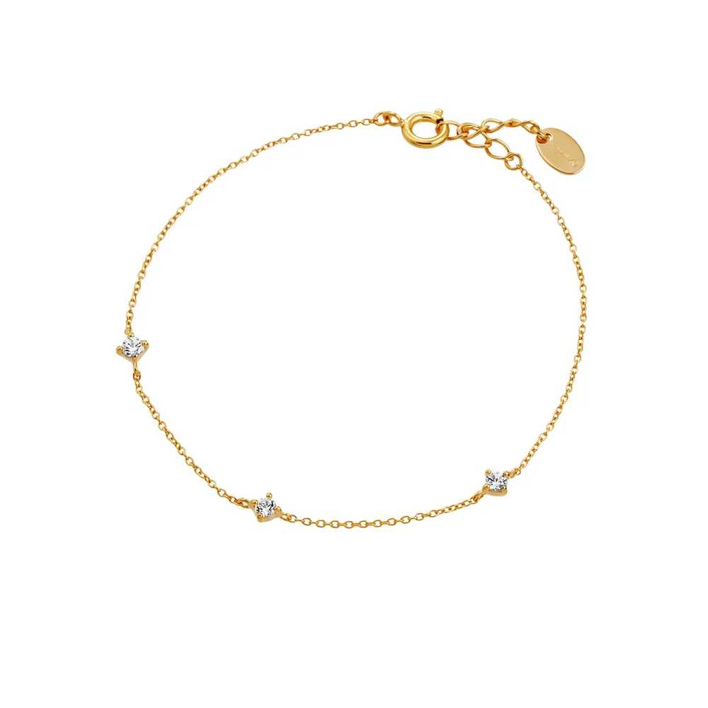 【名入れ】Canal 4℃オリジナルベア&シルバーブレスレットセット