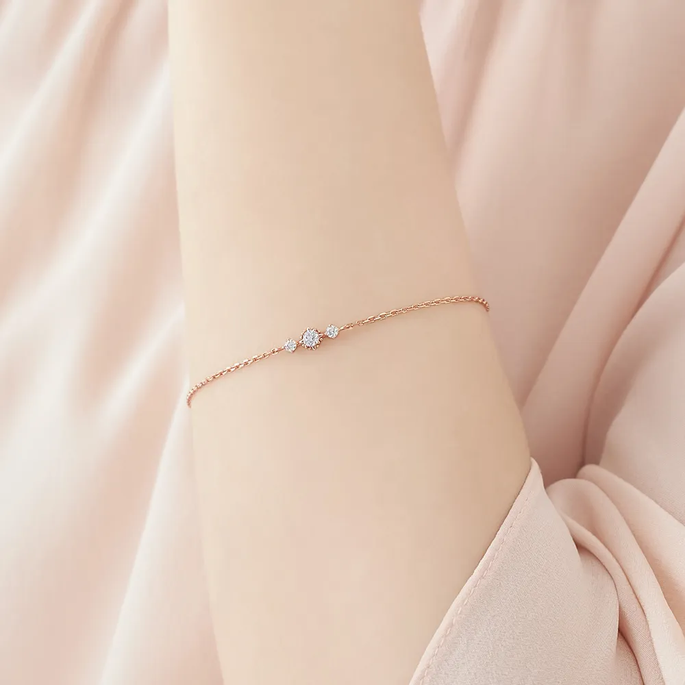 【名入れ】Canal 4℃オリジナルベア&シルバーブレスレットセット