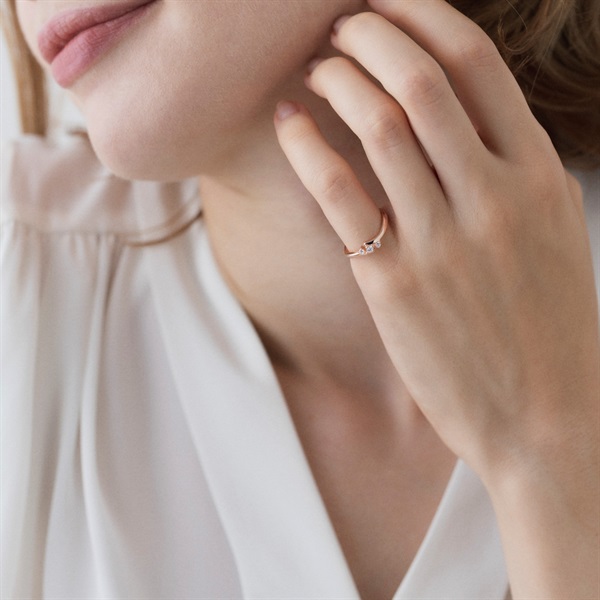 【名入れ】ピンキーリング&オルゴールケースセット