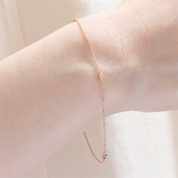 【名入れ】デザイン選べるCanal 4℃オリジナルポーチ&ブレスレットセット