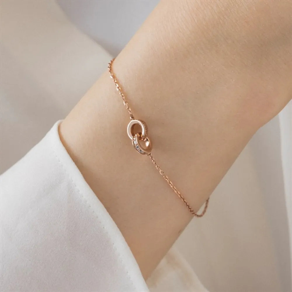 【名入れ】デザイン選べるCanal 4℃オリジナルポーチ&ブレスレットセット