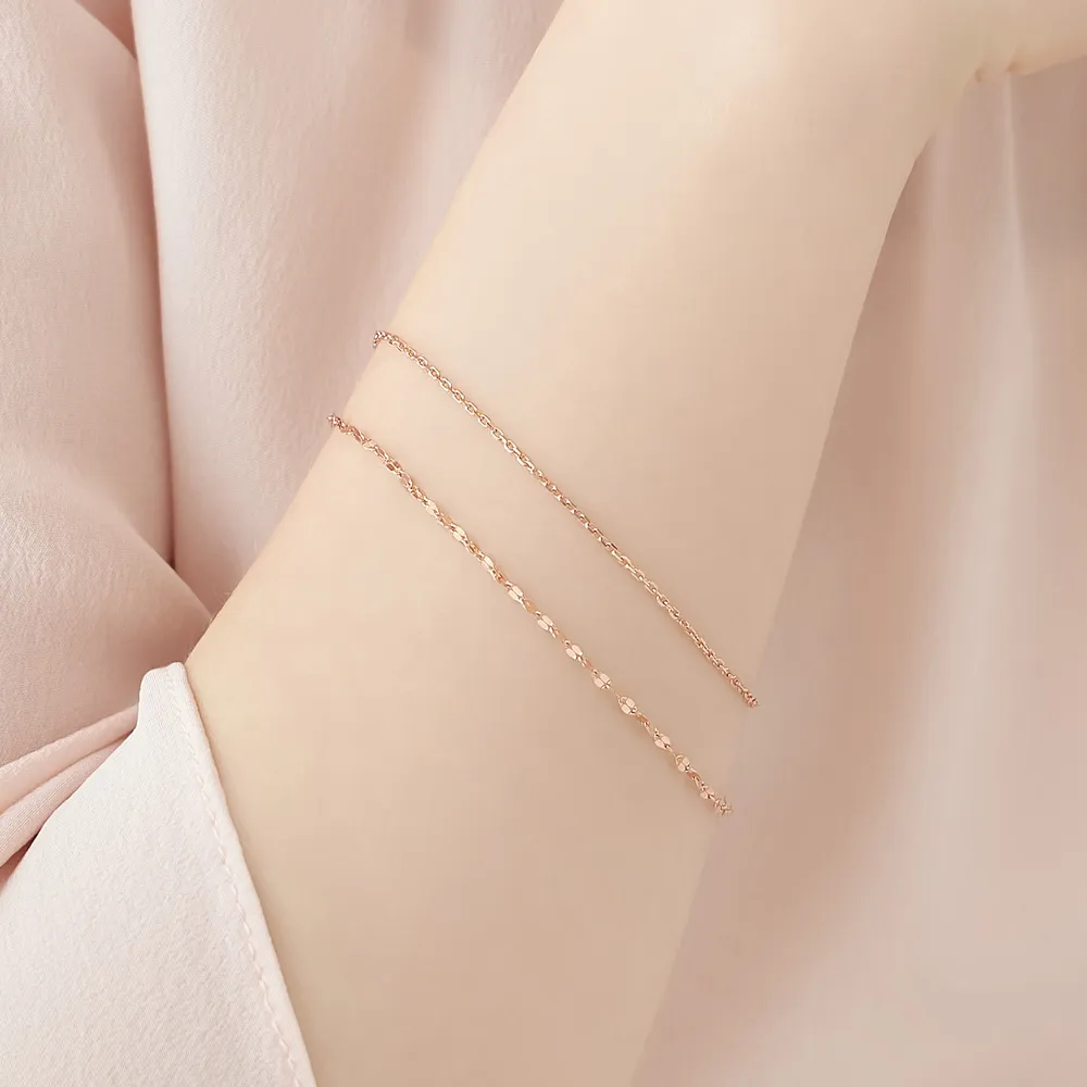 【名入れ】デザイン選べるCanal 4℃オリジナルポーチ&ブレスレットセット