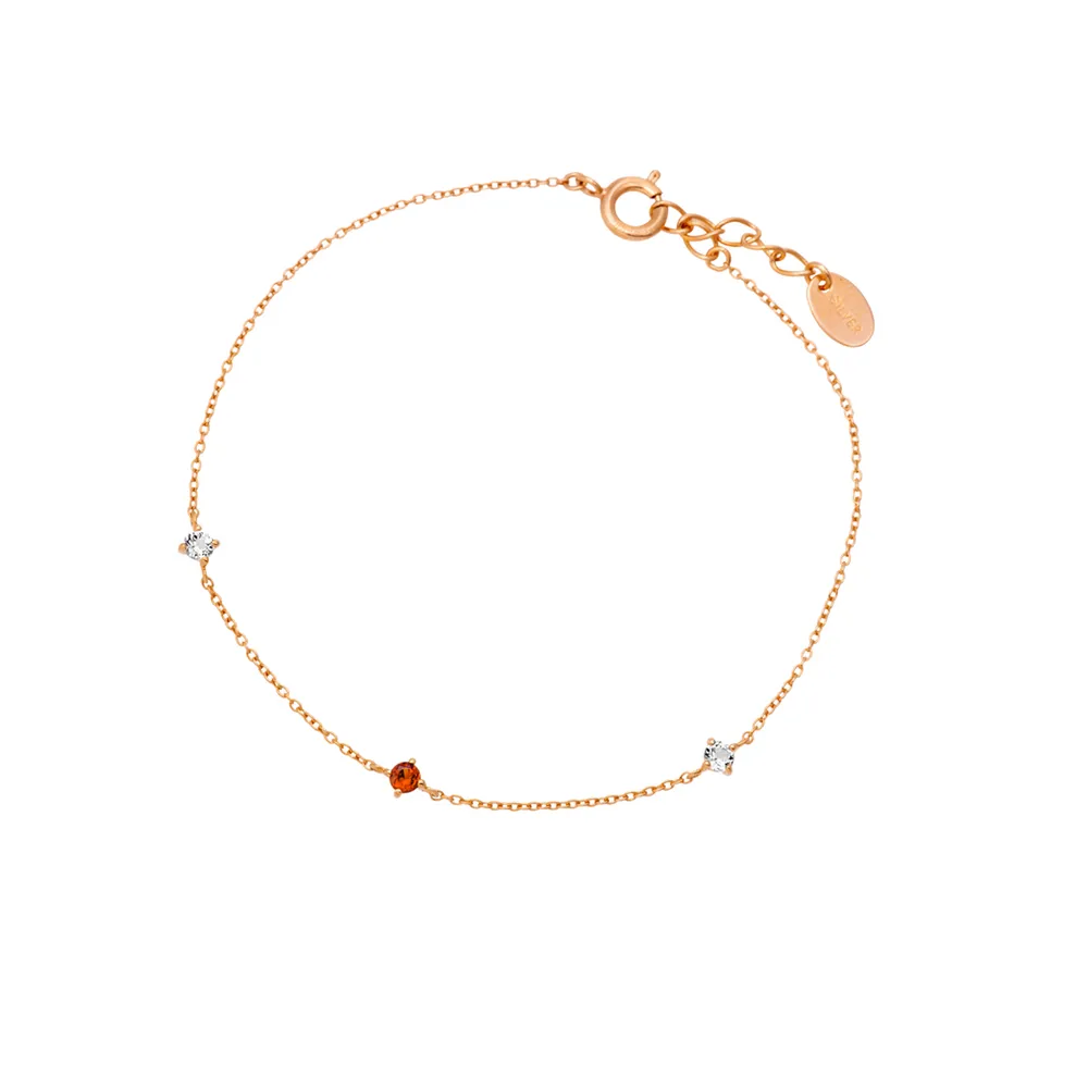 オリジナルベア&誕生石ブレスレットセット