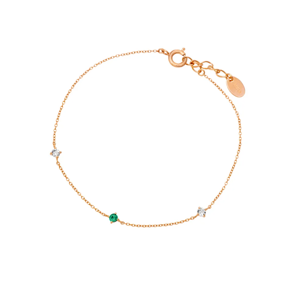 オリジナルベア&誕生石ブレスレットセット