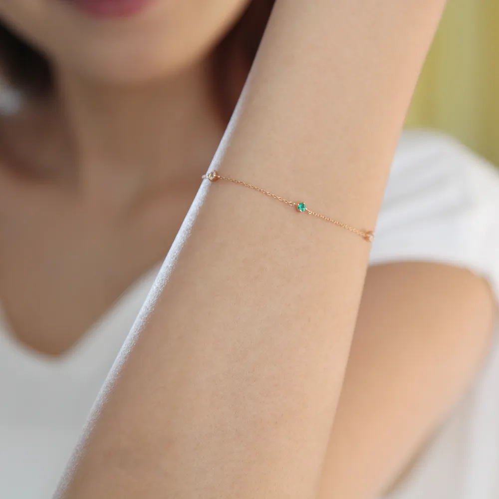 オリジナルベア&誕生石ブレスレットセット