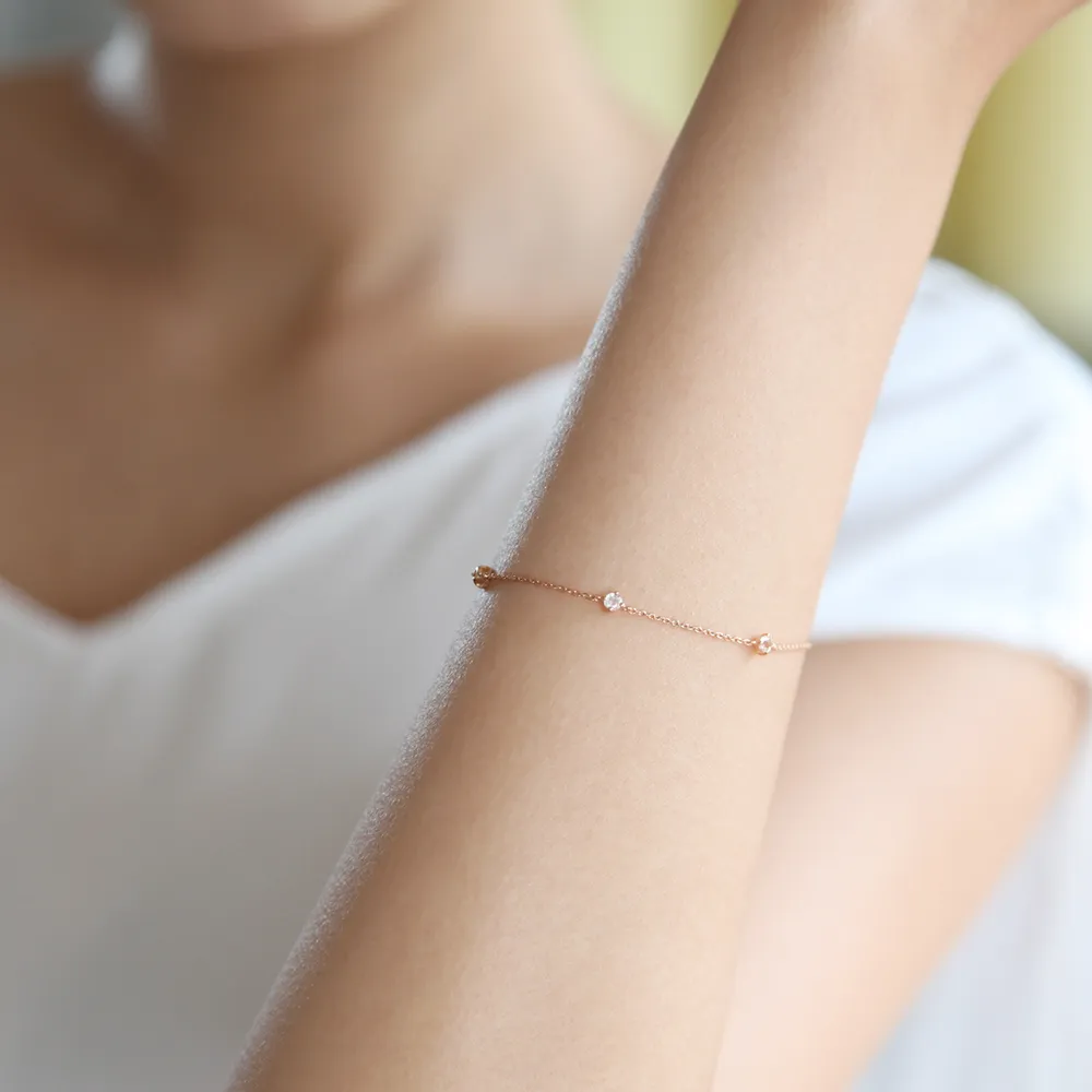 オリジナルベア&誕生石ブレスレットセット