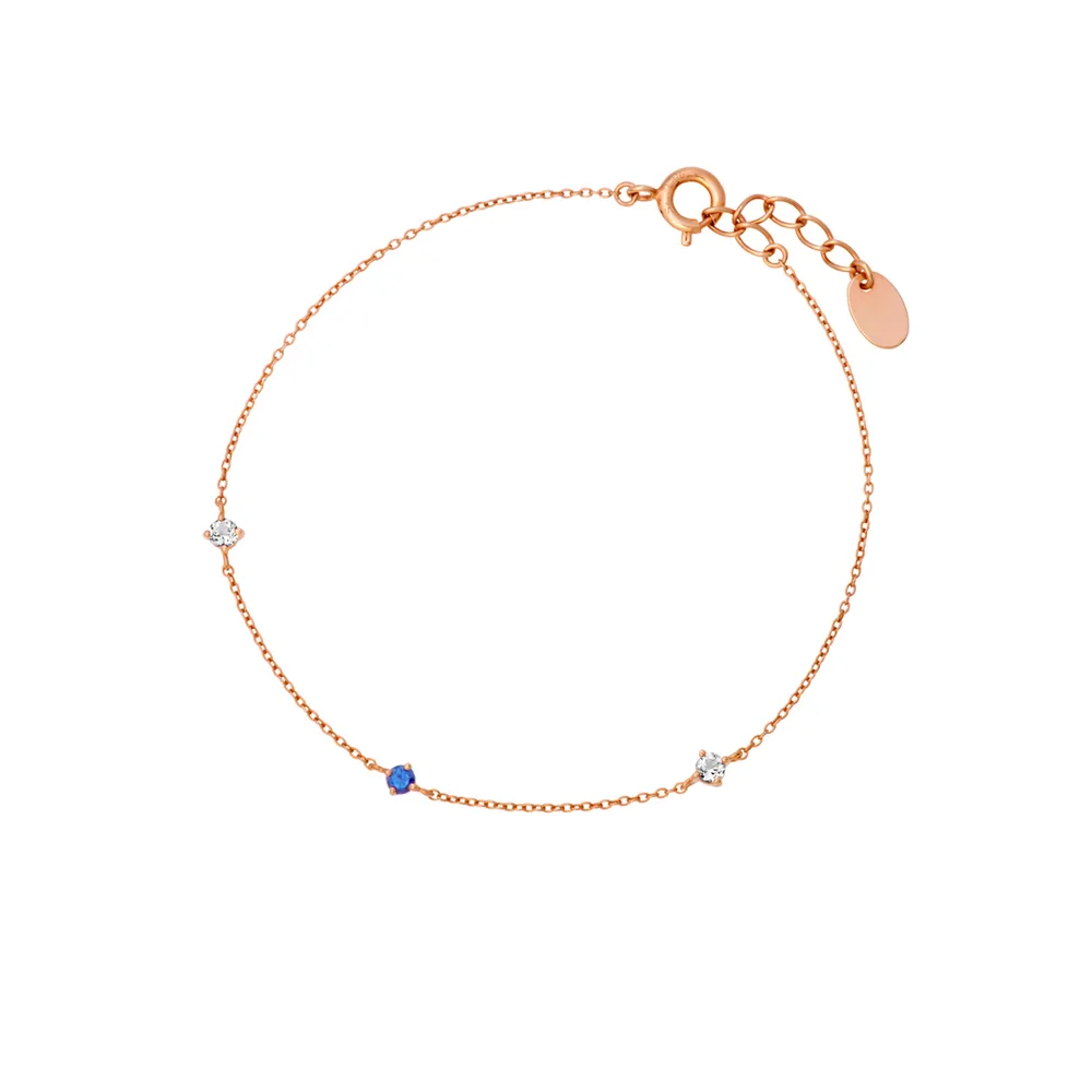 オリジナルベア&誕生石ブレスレットセット