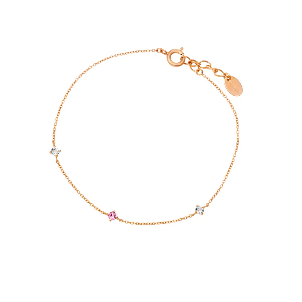 オリジナルベア&誕生石ブレスレットセット