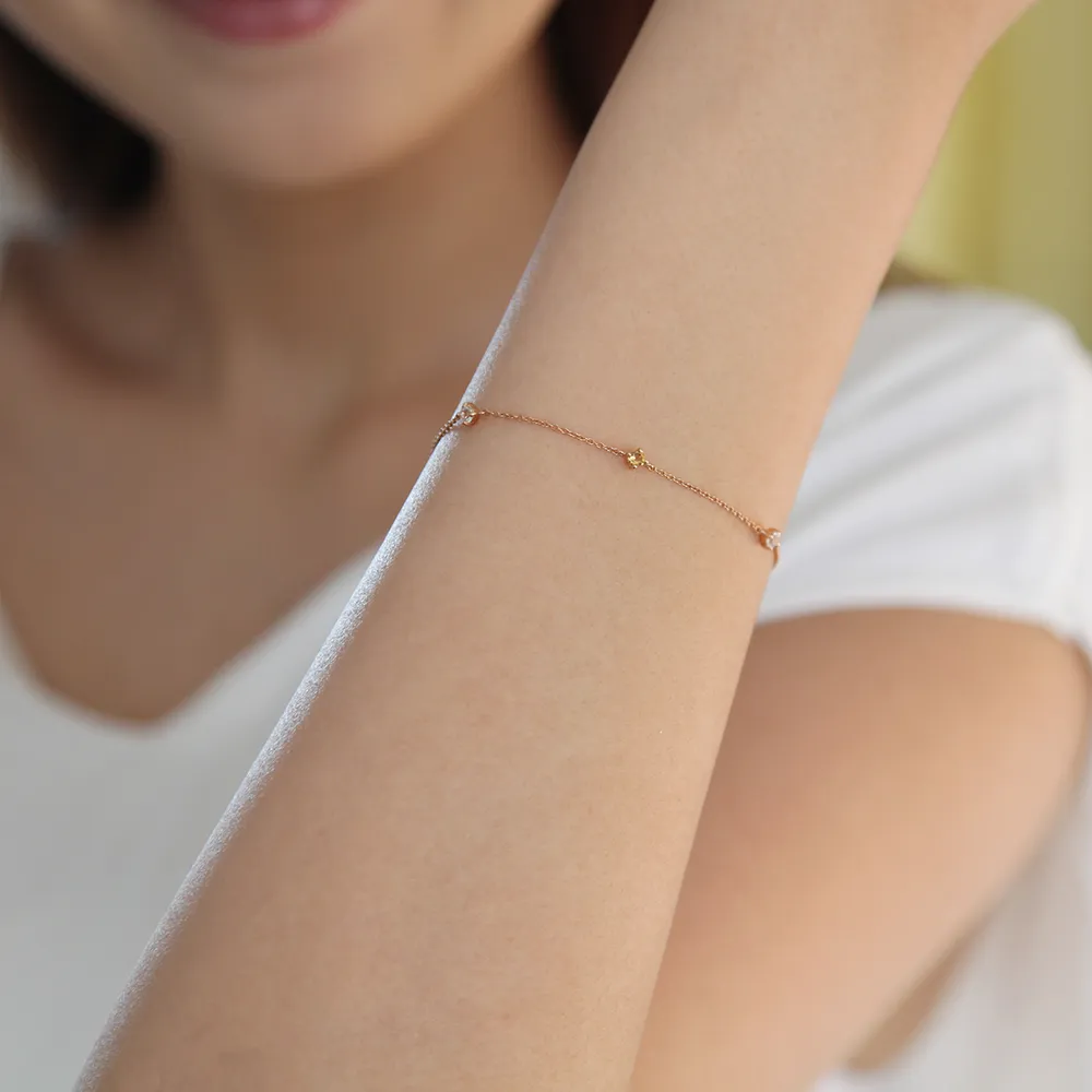 オリジナルベア&誕生石ブレスレットセット